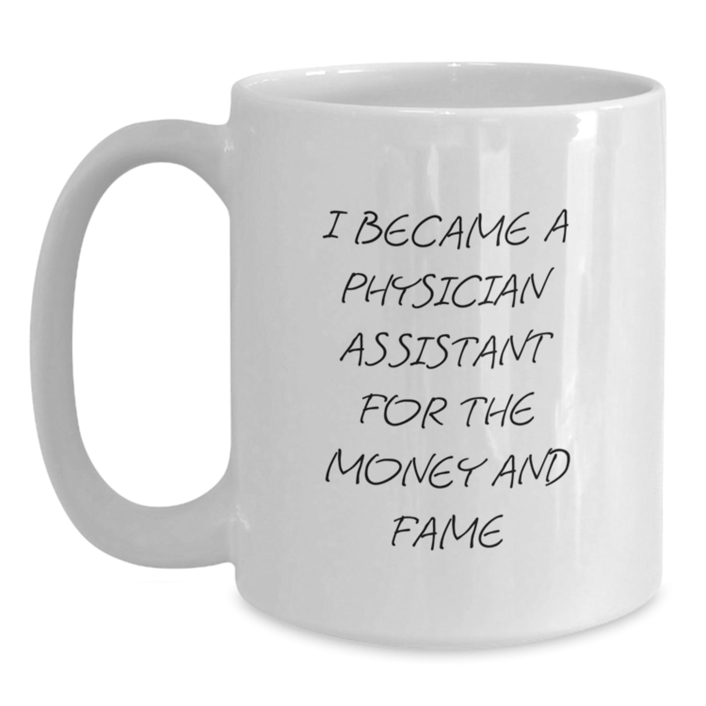 Funny Physician Assistant White Coffee Mugs Gifts for Men from Coworkers at Christmas - Main