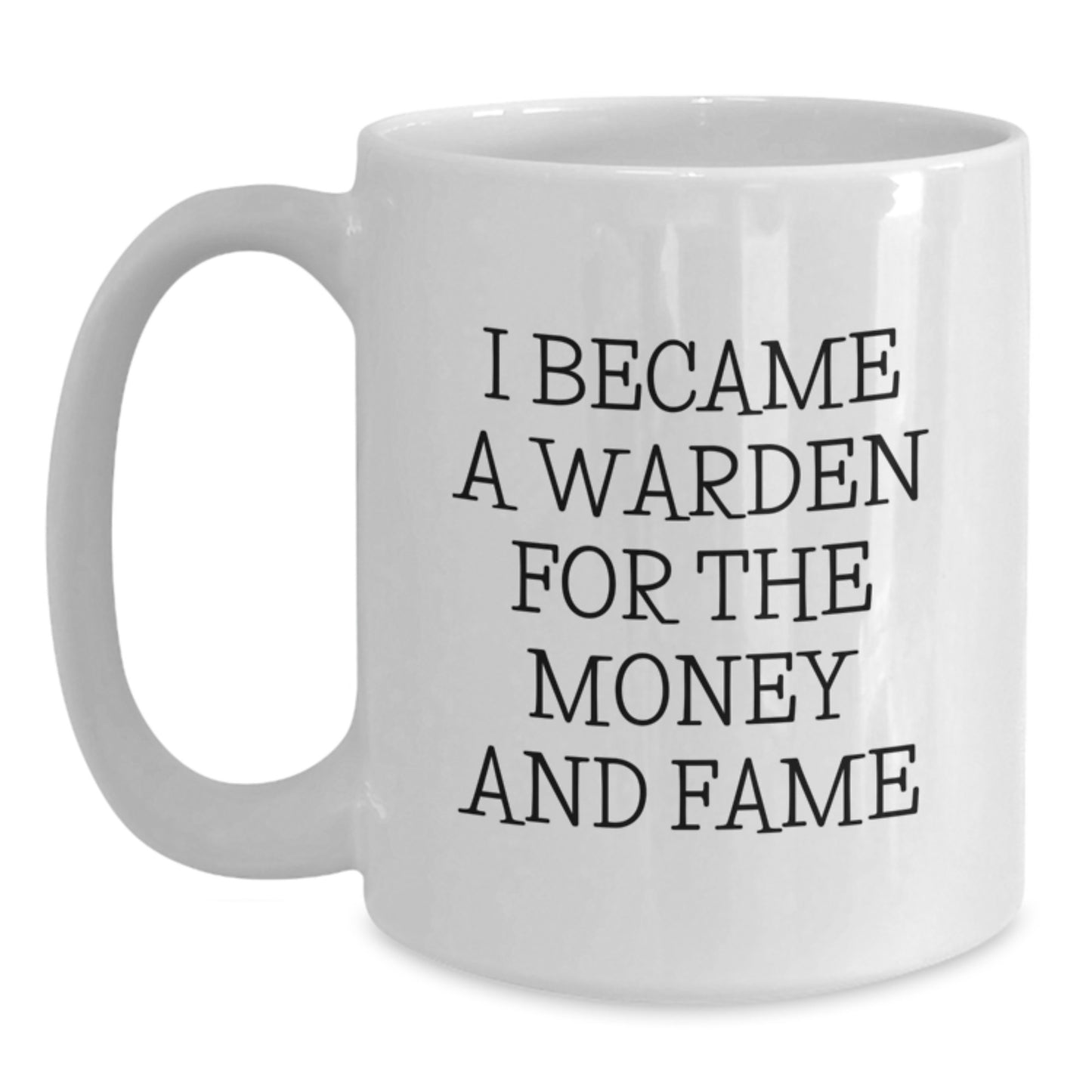 Funny Warden Motivation White Coffee Mug Gifts for Men, Women, Friends, Coworkers, Family from Husband, Wife, Son, Daughter - Main