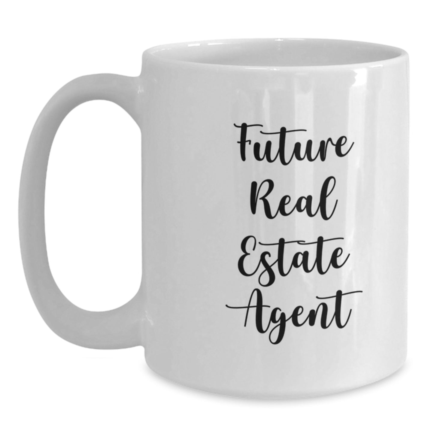 Funny Future Real Estate Agent Graduation Gifts from Friends to Real Estate Agent, White Coffee Mug with 'You're the Next Big Thing' Quote, 11oz or 15oz Capacity, Microwave and Dishwasher Safe - Main