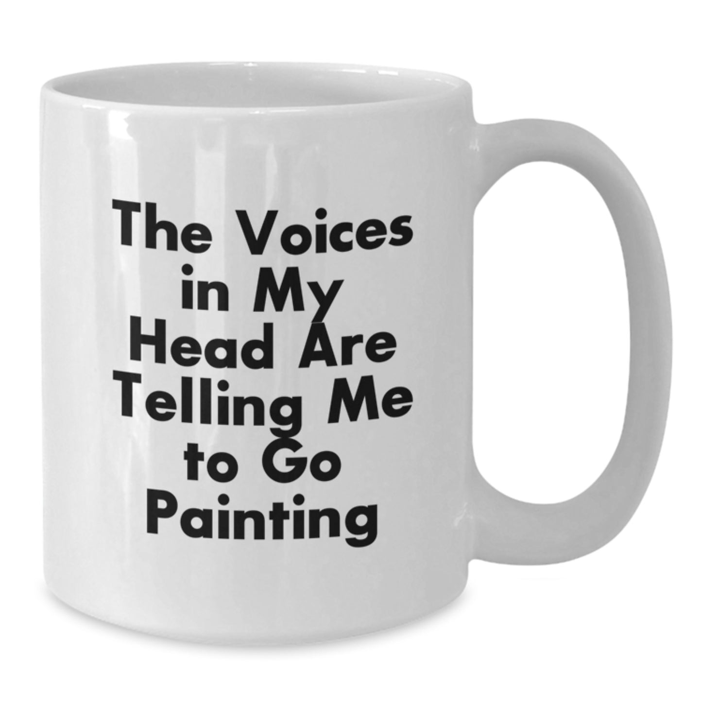 Funny Painting Inspired White Coffee Mugs Gifts from Friends for Painting Enthusiasts Christmas Unique Gifts - Additional