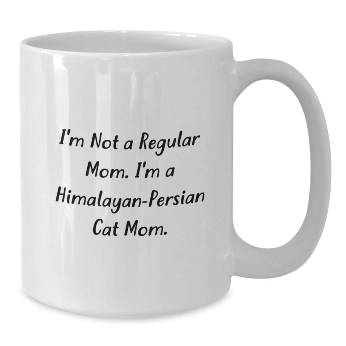 Himalayan-Persian Cat Mom White Coffee Mug, Funny Gift from Family to Friends, Gifts for Cat Lovers, Birthday Unique Gifts from Mom - Additional