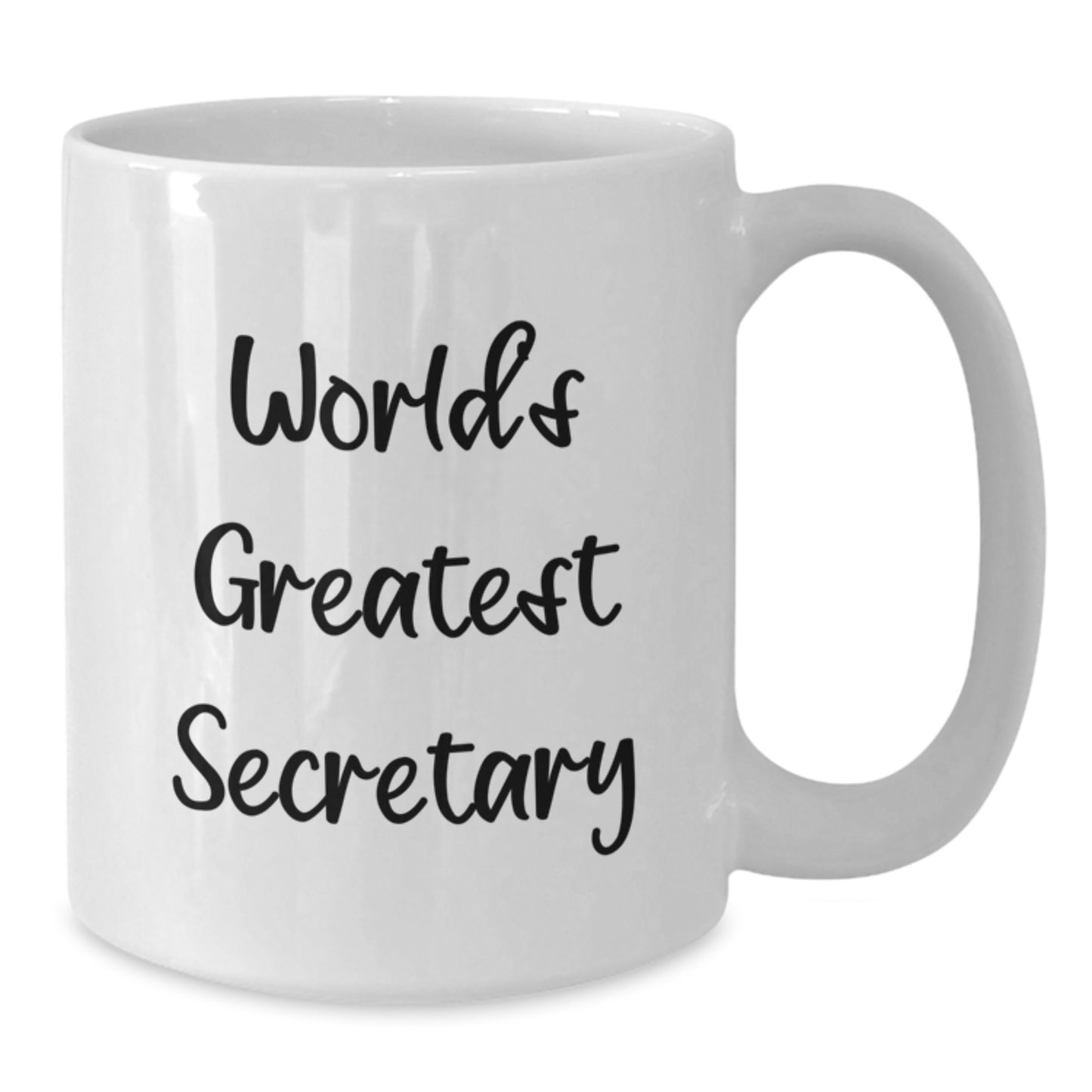 Funny World's Greatest Secretary White Coffee Mug Gifts from Men to Mom on Mother's Day - Additional