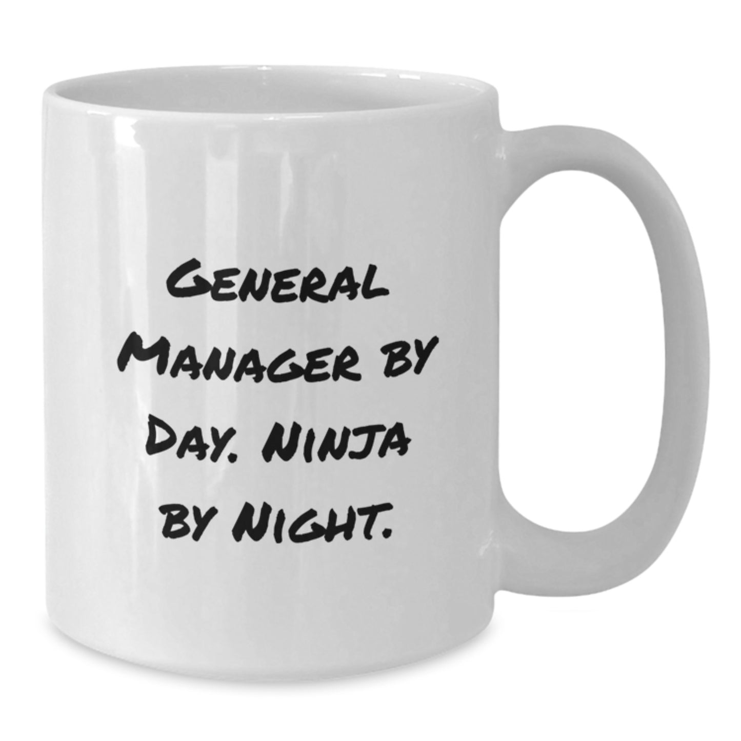 Funny General Manager Gifts from Men for General Manager By Day. Ninja By Night. Birthday Unique - Additional