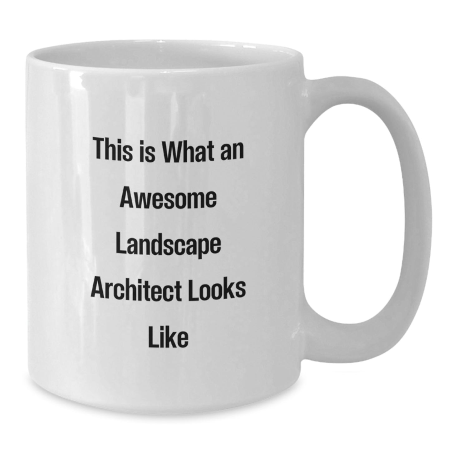 Funny Gifts for Landscape Architects, White Coffee Mug, Awesome Landscape Architect Quote, Christmas Unique - Additional