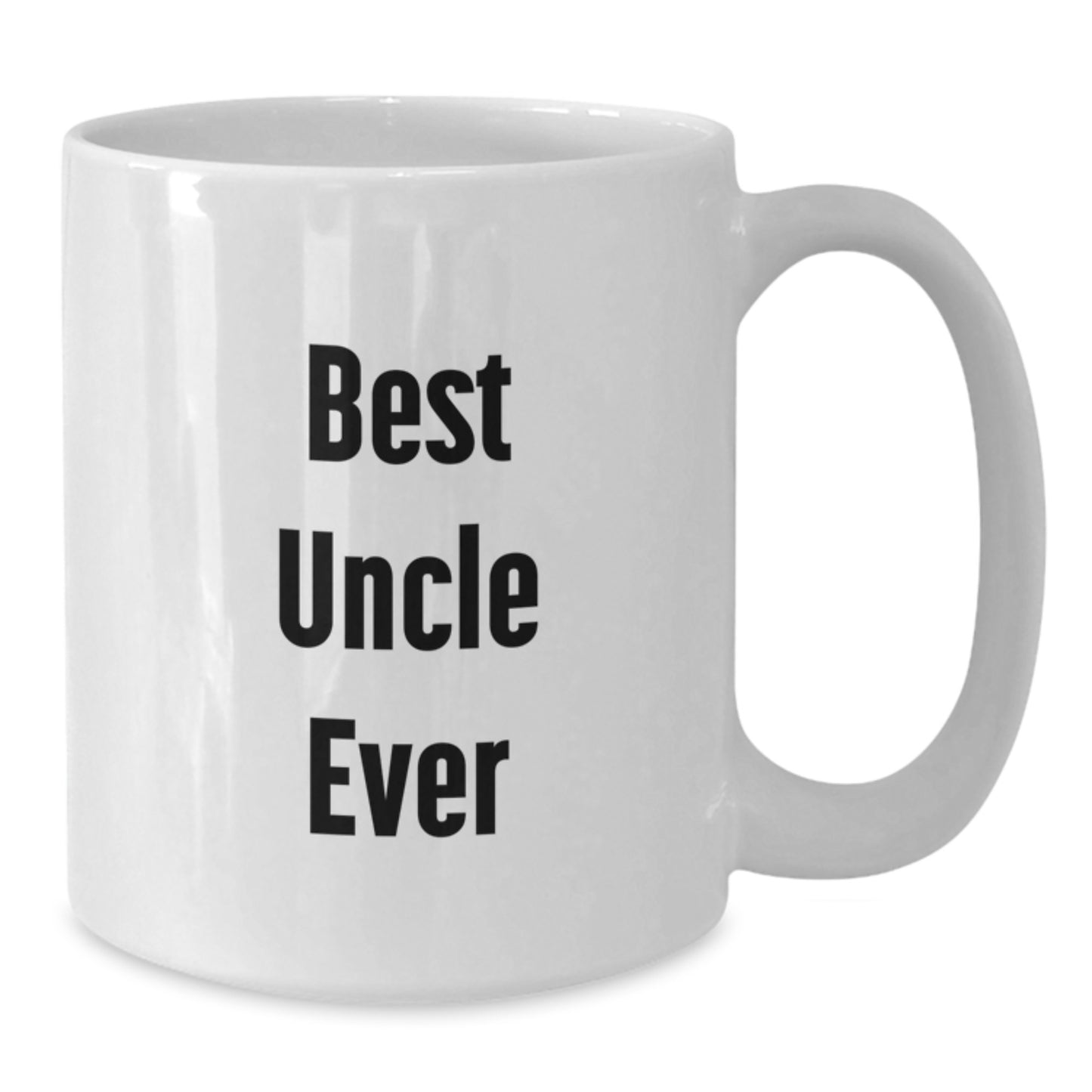 Funny Uncle Gifts, Best Uncle Ever Quote, White Coffee Mug, Christmas Unique Gifts from Men to Uncle - Additional