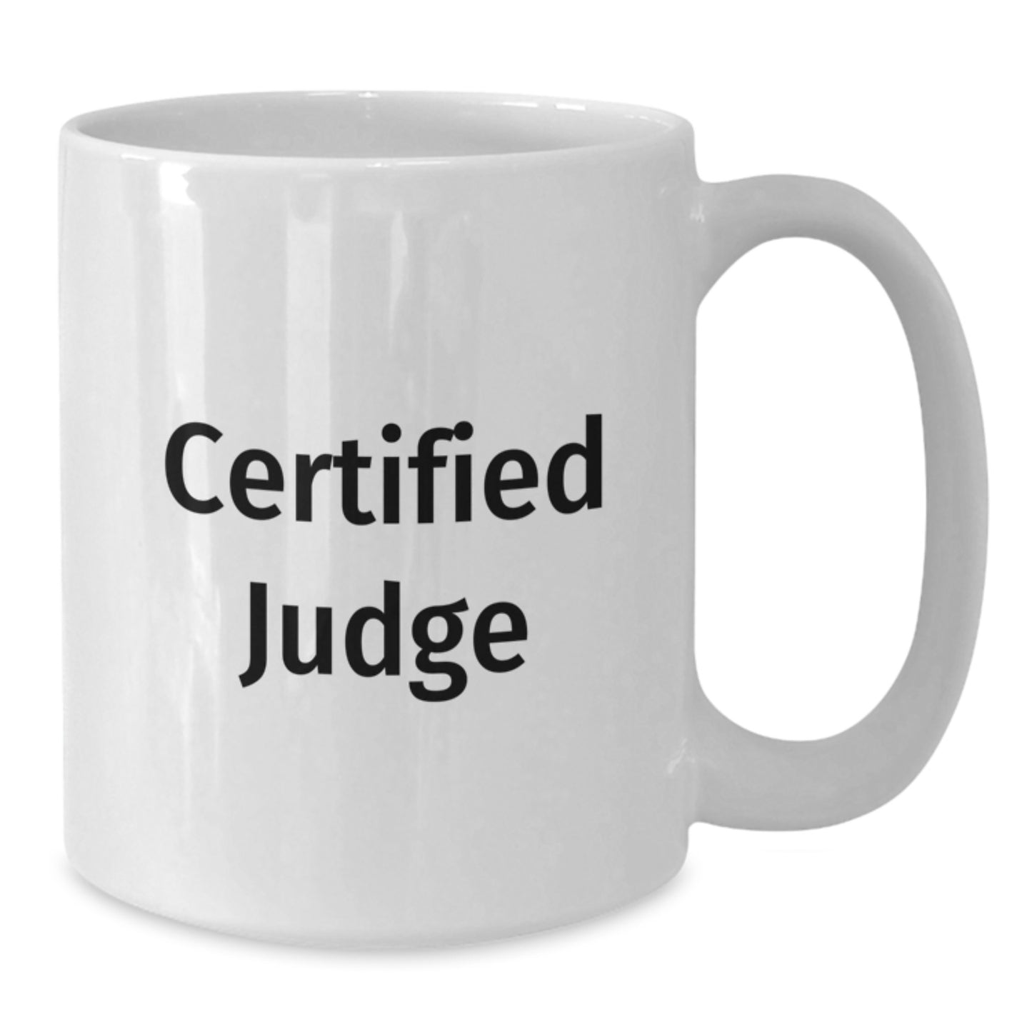 Funny Judge Gifts from Friends for Birthday - White Coffee Mug with 'Being a Judge is a Real Gas' Quote - Additional