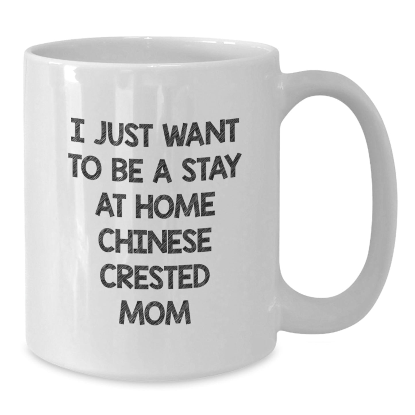 Funny Chinese Crested Dog Quotes Gifts from Friends and Family for Chinese Crested Dog Lovers Christmas Unique Mug - Additional