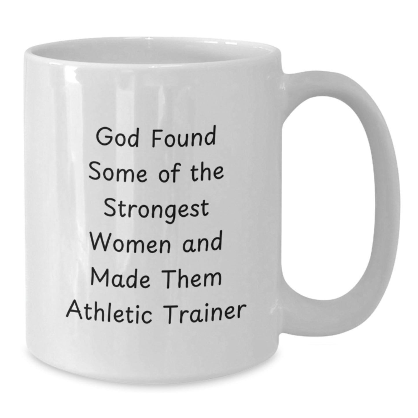 Funny Inspirational Gifts for Athletic Trainers from Friends and Family, White Athletic Trainer Coffee Mug - Additional