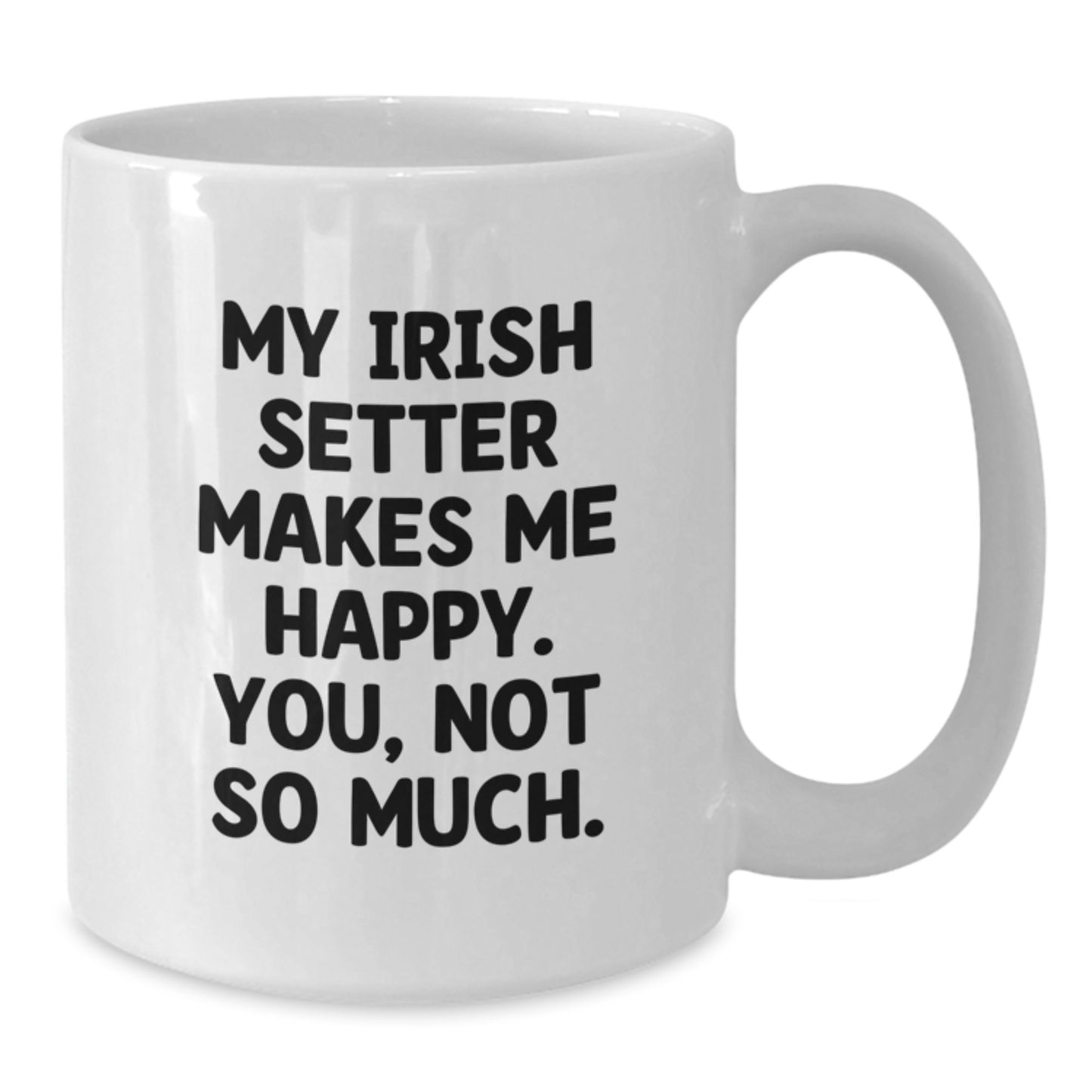 Funny Irish Setter Dog Lover Gifts from Men to Women for Valentine's Unique Mugs - Additional