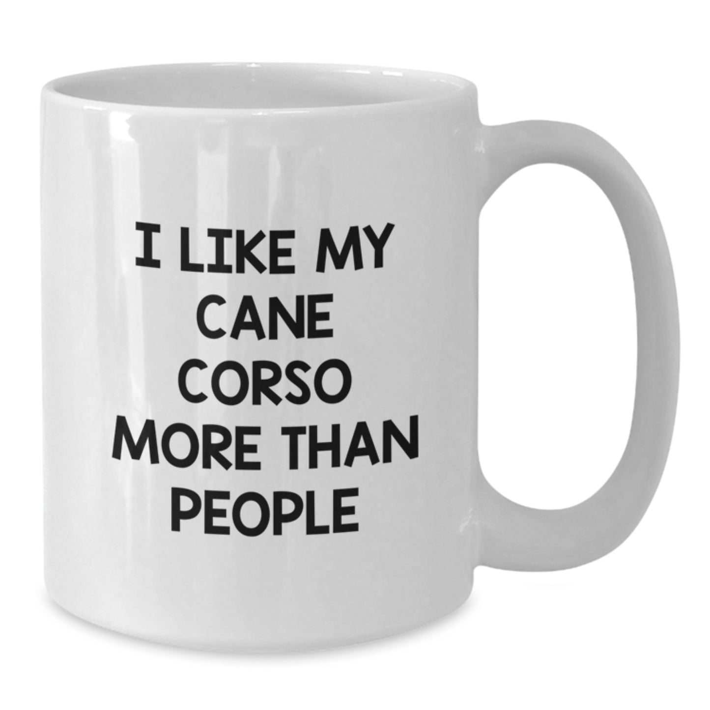 Cute Cane Corso Dog Lovers Gift Ideas Funny White Coffee Mug, Gifts from Friends for Cane Corso Dog Owners Birthday Unique - Additional