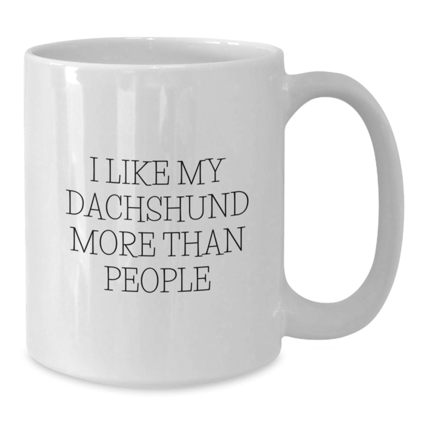 Funny Dachshund Dog Gifts for Men from Friends, Birthday Unique Gifts for Dachshund Dog Lovers, White Coffee Mug - Additional