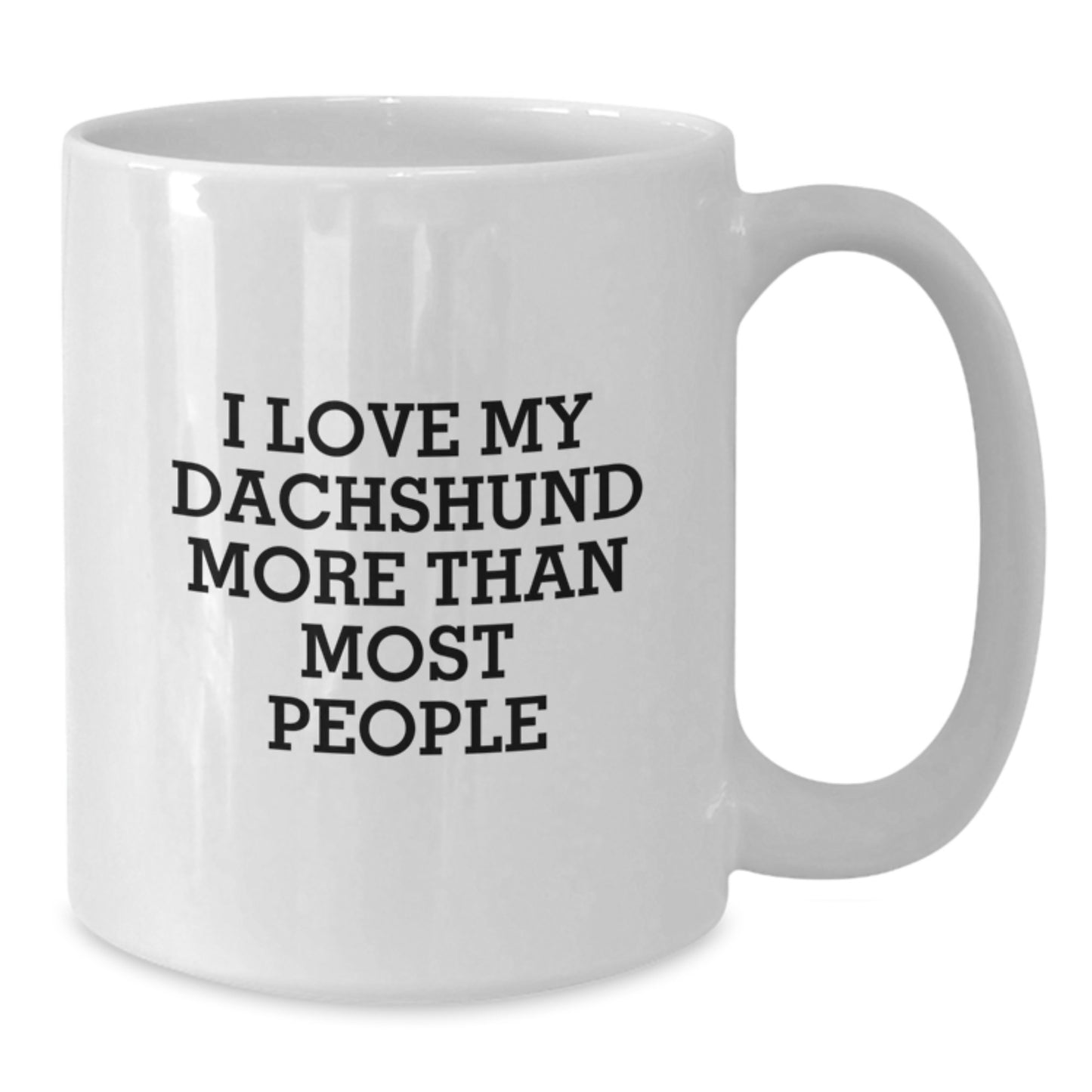 Funny Dachshund Dog White Coffee Mug Gifts for Men, Gifts from Family, Birthday Unique - Additional