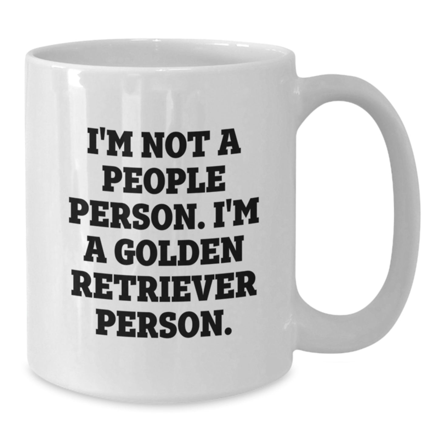 Funny Golden Retriever Dog Gifts, White Coffee Mug, Inspirational Quote for Golden Retriever Lovers, Gifts from Friends for Family, Perfect Birthday Present - Additional