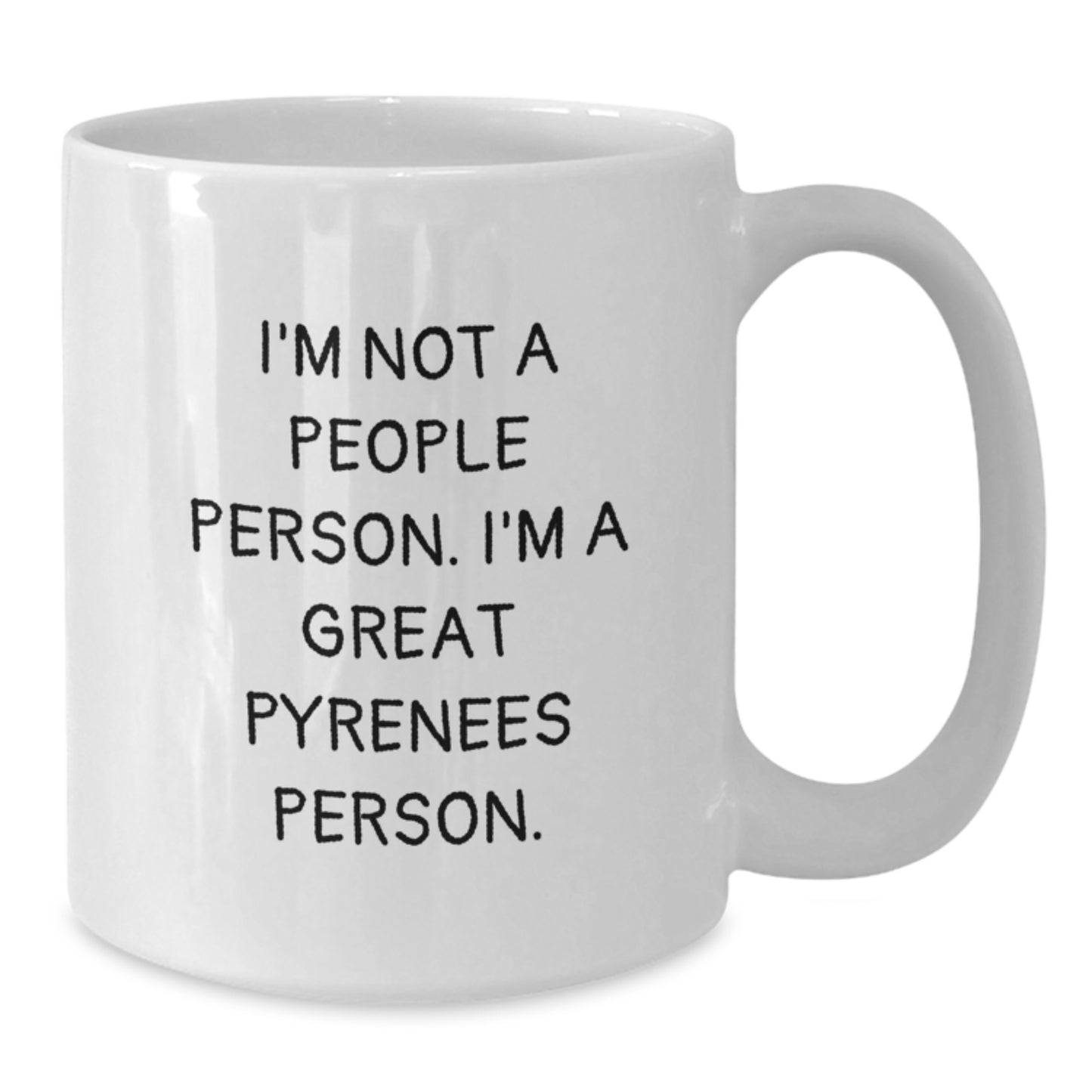 Great Pyrenees Dog Lovers Funny White Coffee Mug Gifts from Men, Women, Friends, or Family for Great Pyrenees Dog Owners, Birthday Unique Gift Ideas - Additional