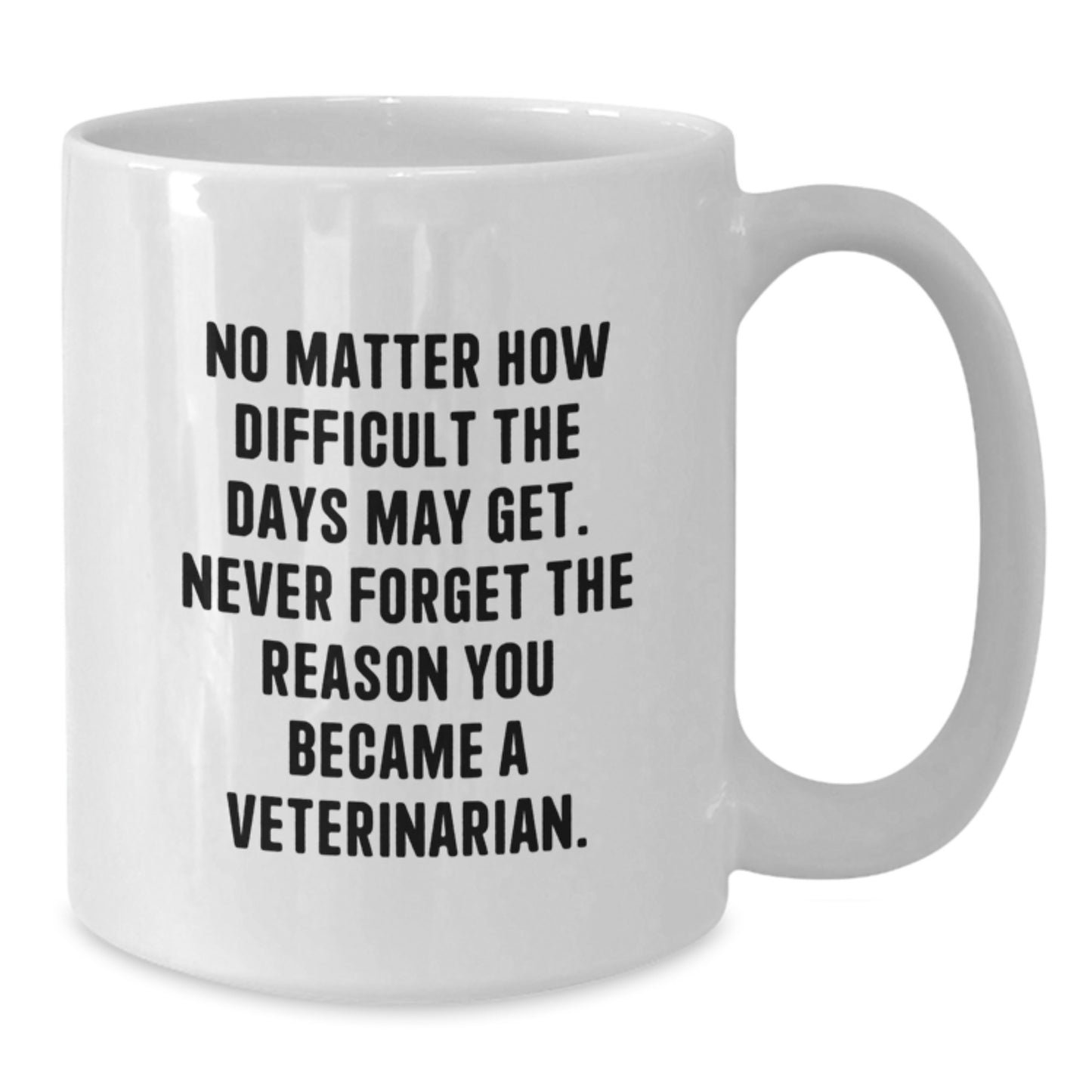 Graduation Gifts for Veterinarian Friends, White Coffee Mug with Inspirational Quote, Gifts from Family and Friends, Gifts for Veterinarian Men and Women, Unique Veterinary Graduation Gift - Additional
