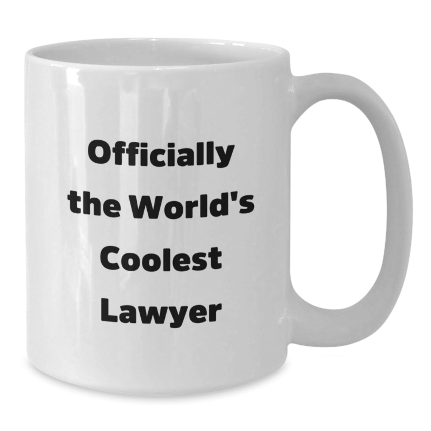 Funny Gifts for Lawyer, World's Coolest Lawyer Quote Mug, White Coffee Mug for Graduation Unique Gifts from Friends - Additional