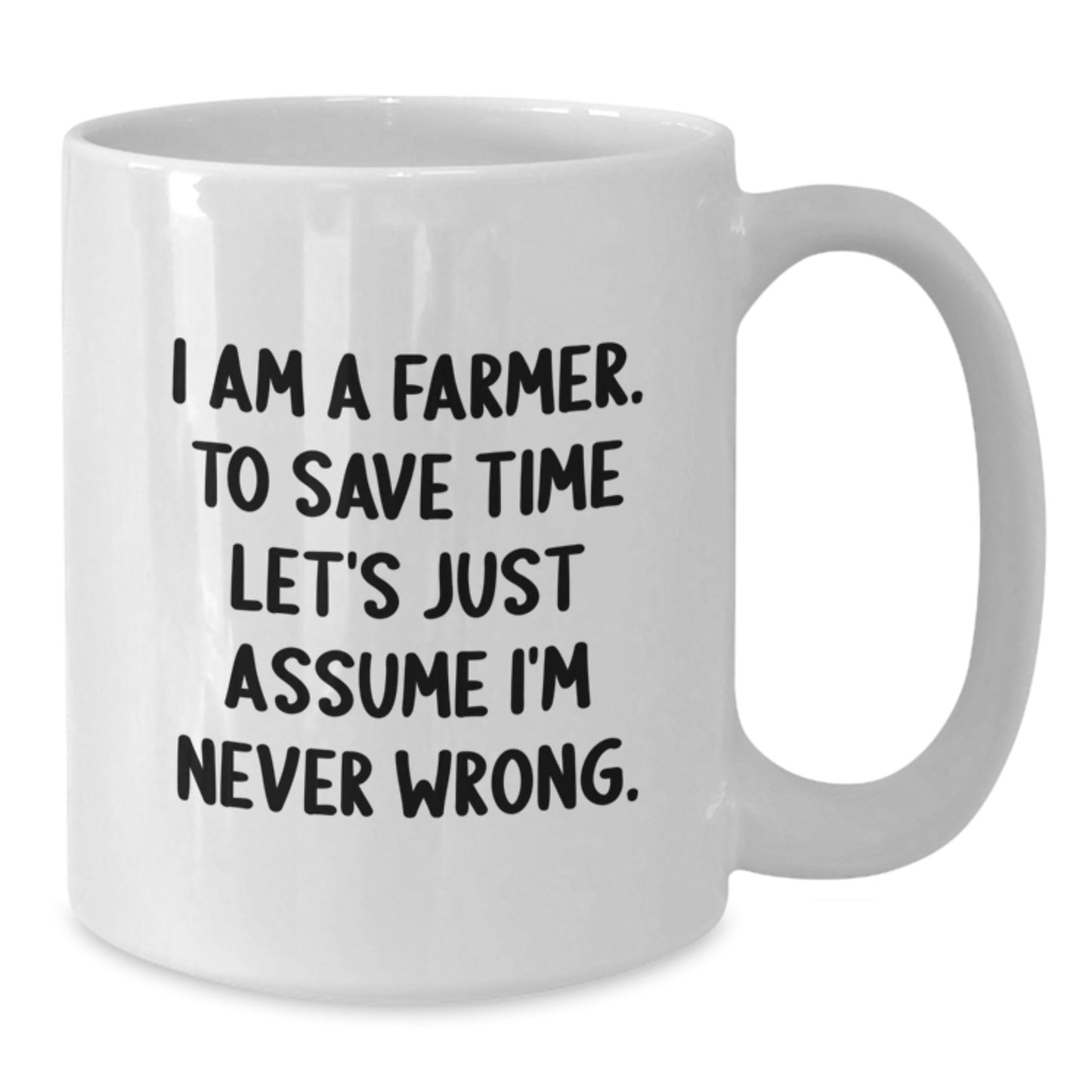 Funny Farmer White Coffee Mug Gifts from Friends and Family for Valentine's - Additional