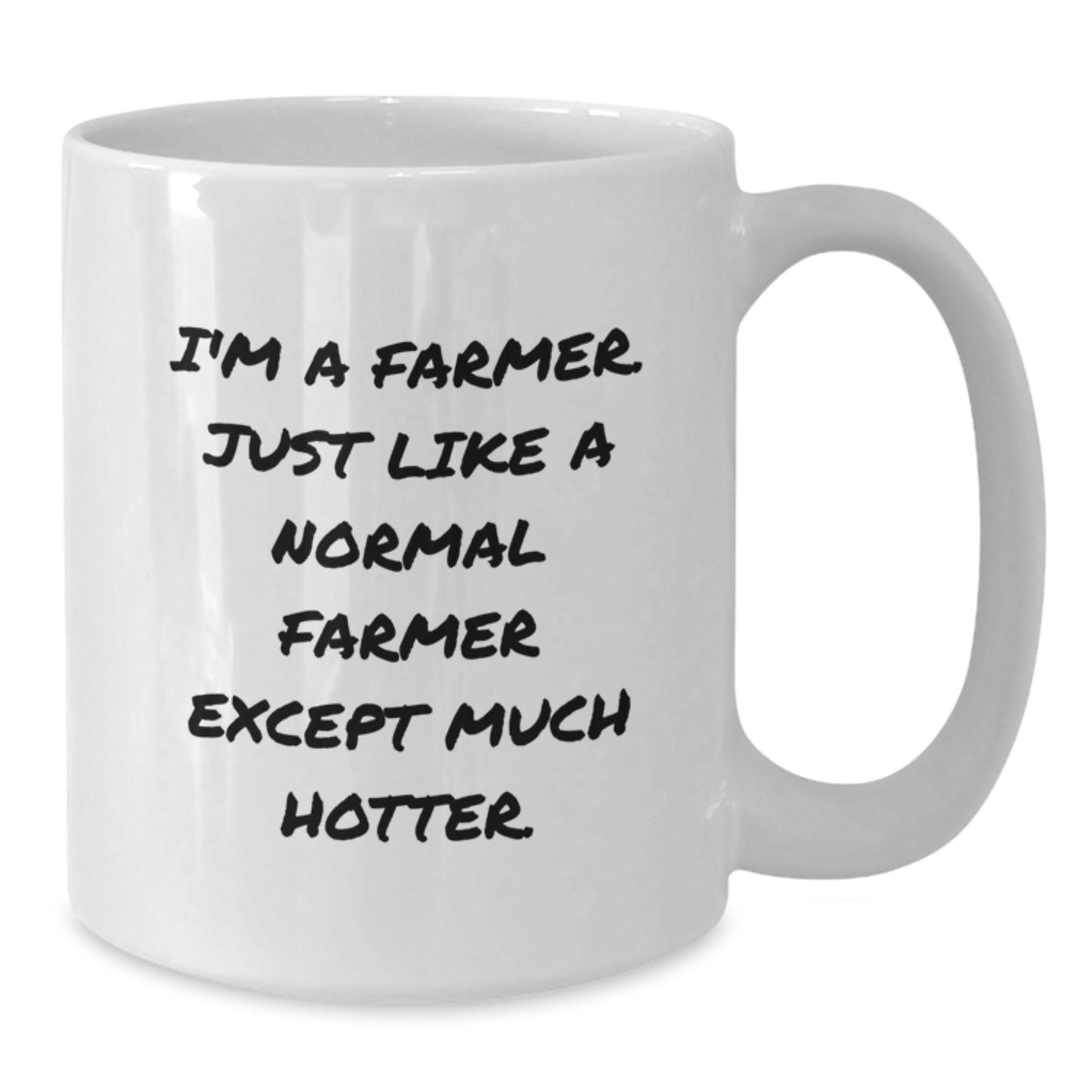 Funny Farmer Gifts, Unique White Coffee Mug, I'm A Farmer - Gifts from Men to Friends on Mother's Day - Additional