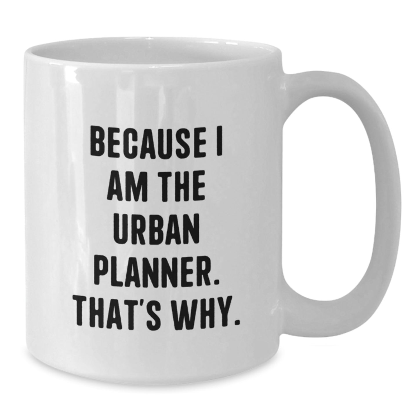 Funny Urban Planner White Coffee Mug - Gifts from Friends for Christmas Unique - Additional