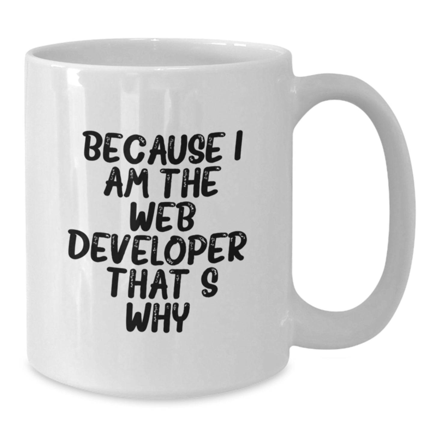 Funny Web Developer Gifts from Friends, Web Developer White Coffee Mug for Men, Inspirational Christmas Unique Gifts - Additional