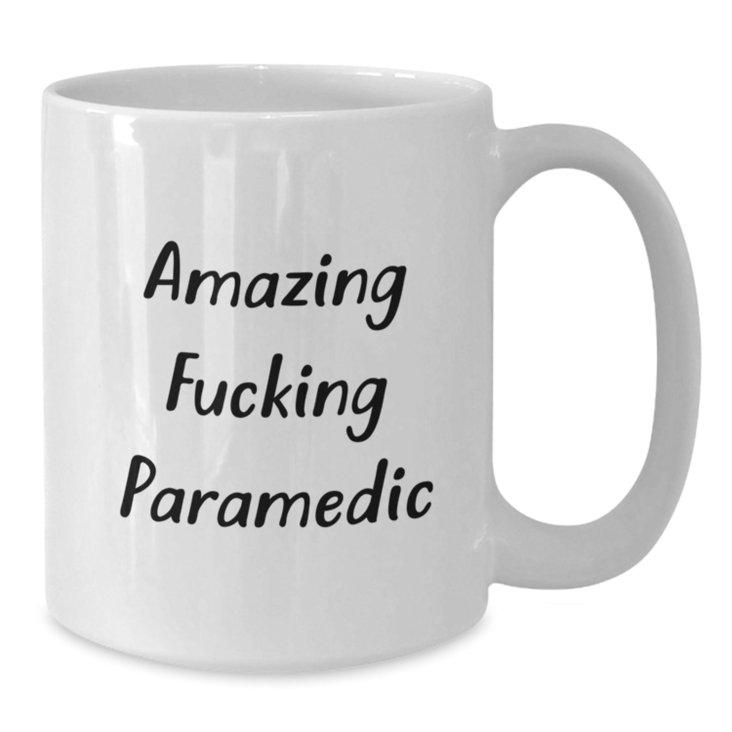 Funny Rescue Worker Gifts from Men to Rescue Worker Men, Amazing 'F--king' Rescue Worker Quote on White Coffee Mug, Christmas Unique Gifts - Additional