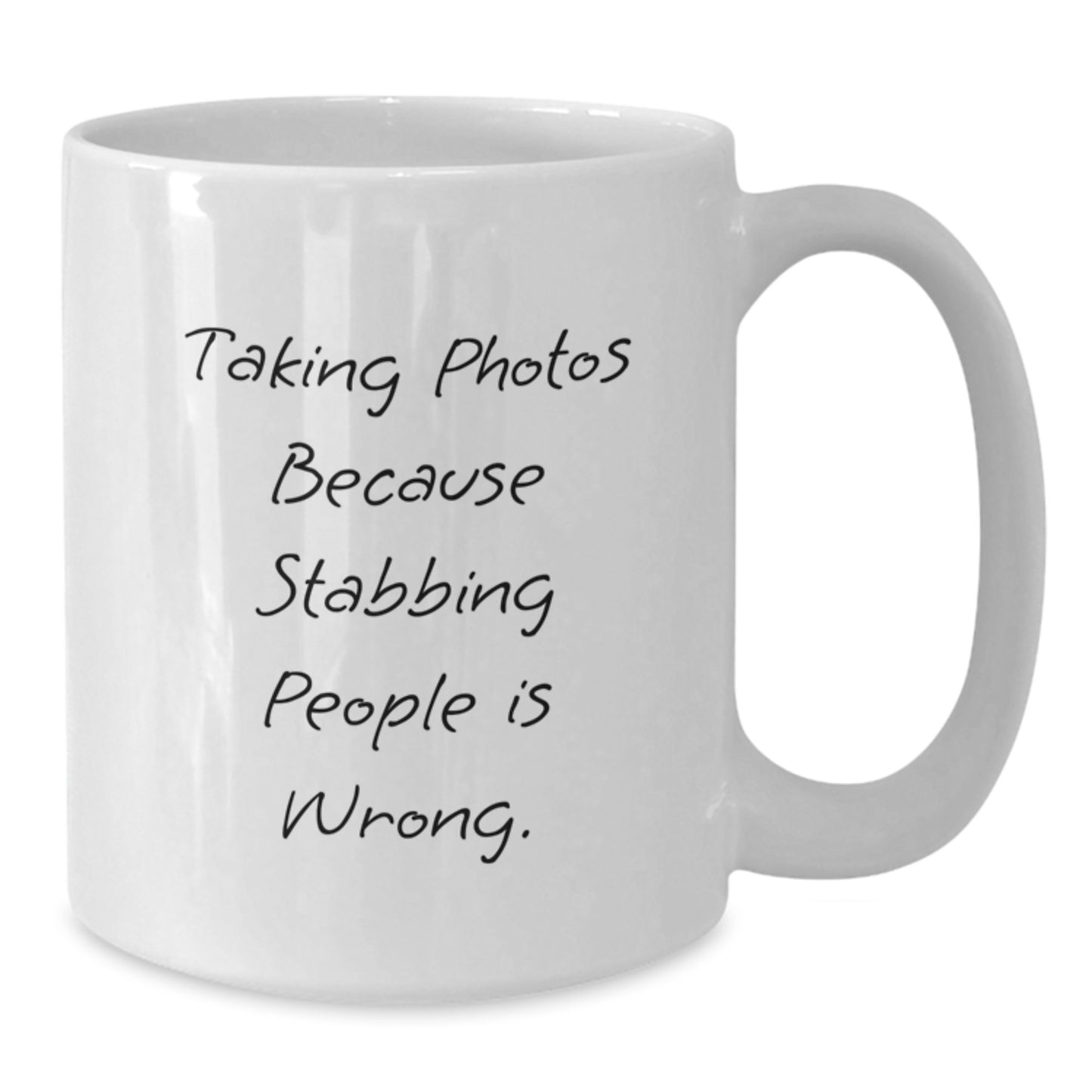 Funny Taking Photos White Coffee Mug Gifts from Friends for Christmas - Additional