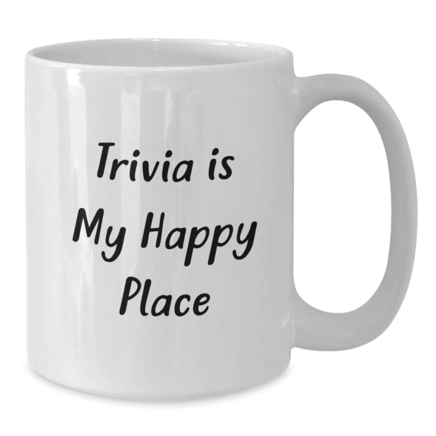 Trivia Fun Gifts from Friends for the Ultimate Trivia Lover's White Coffee Mug, Perfect for Father's Day - Additional