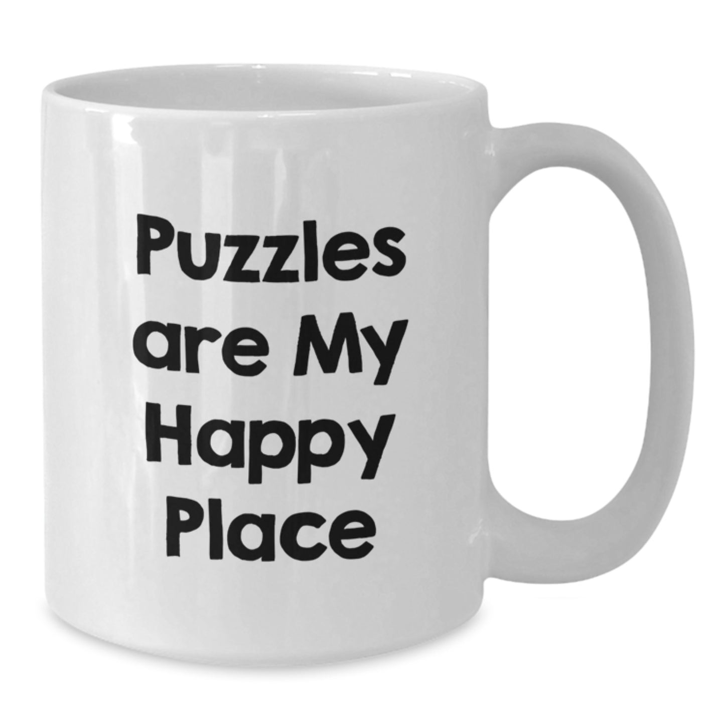Puzzles Enthusiast Funny Quote White Coffee Mugs for Dad, Father's Day Unique Gifts from Family, Puzzles Lover Mug 11oz or 15oz Ceramic - Additional