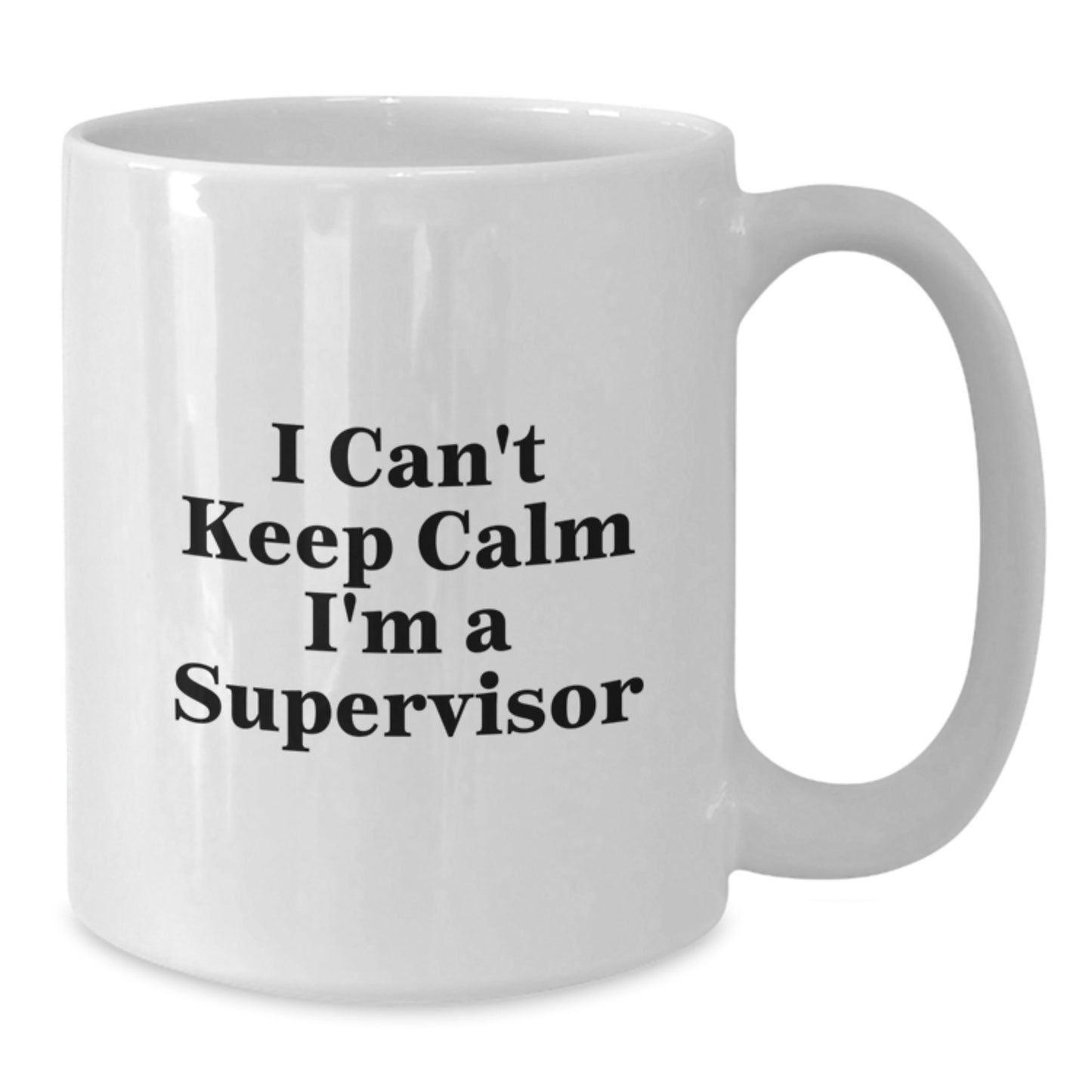 Funny Supervisor White Coffee Mugs Gifts from Friends for Men on Christmas Unique - Additional