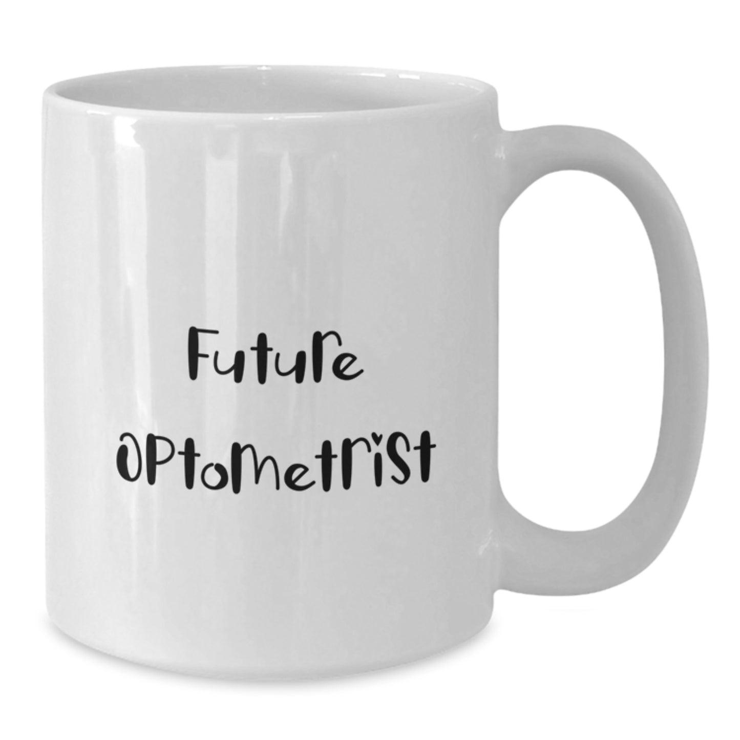 Funny Quote 'May The Focus Be With You', Gifts from Friends to Optometrist, Unique White Coffee Mug for Christmas - Additional