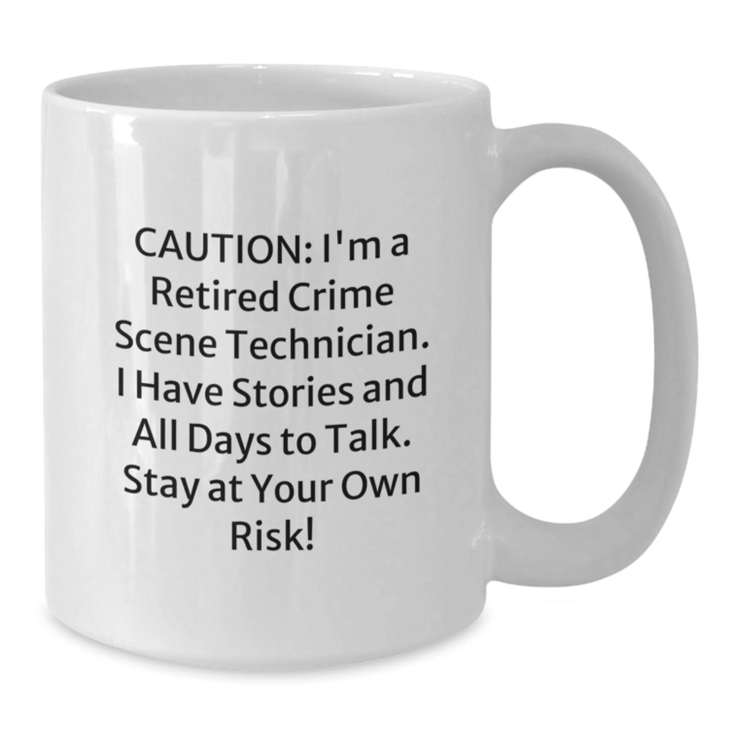 Crime Scene Technician Humor Funny Graduation Gift for Men Women Friends Coworkers Family from Retired Crime Scene Tech - Additional