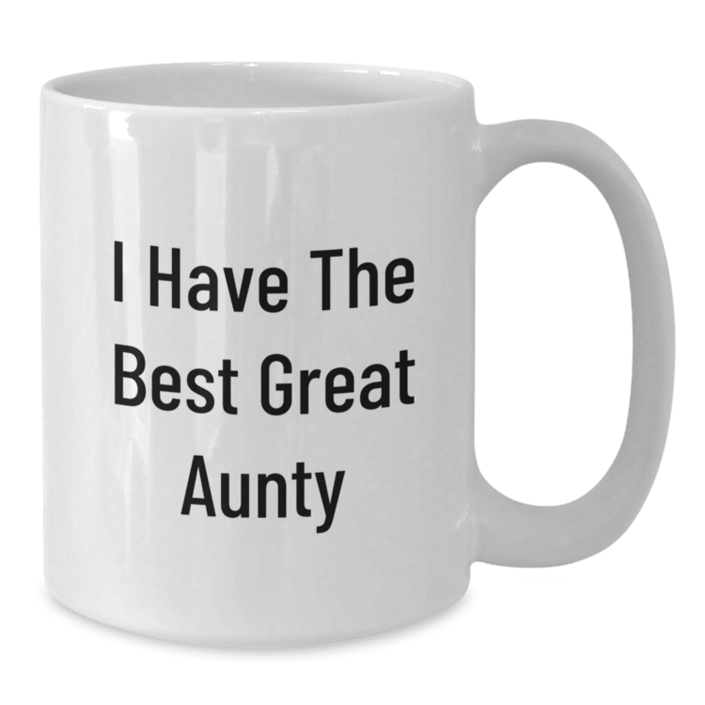 Funny Aunty Quotes White Coffee Mug Gifts from Family for Aunty's Best Day - Additional