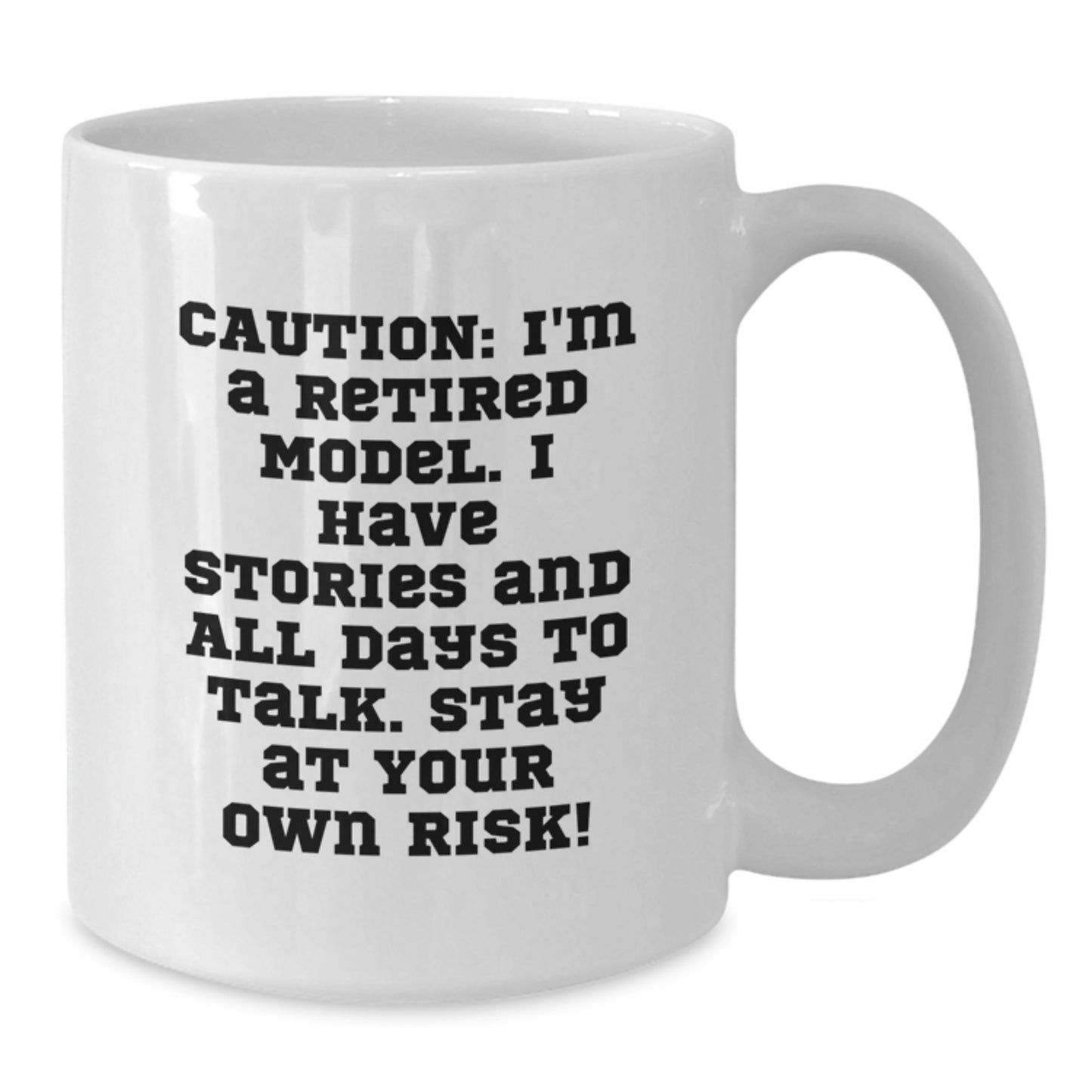 Funny Model Gifts from Friends for Men Women Christmas Unique White Coffee Mugs - Additional