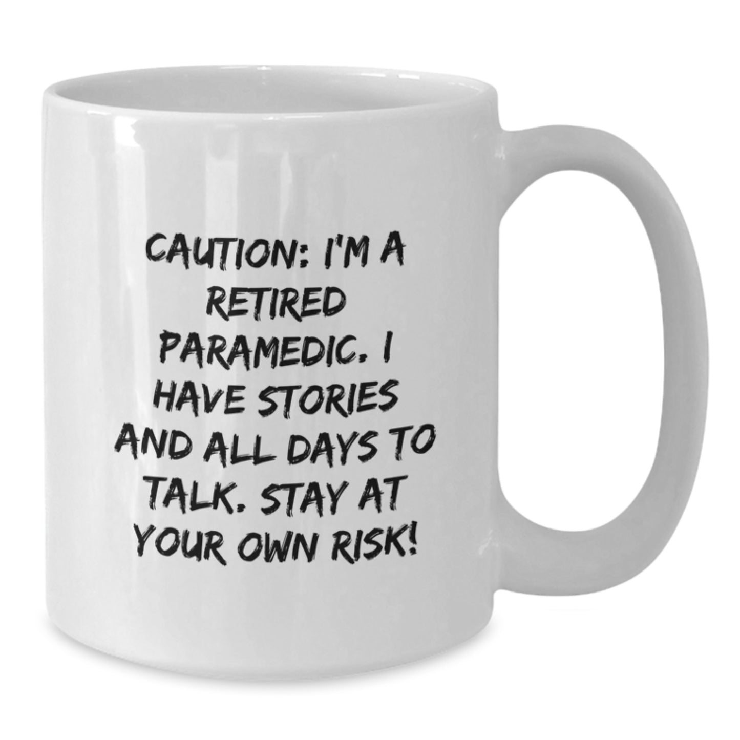 Funny Rescue Worker Humor White Coffee Mug, Unique Gifts for Rescue Worker Friends and Family, Birthday Unique Gift Ideas from Men and Women - Additional