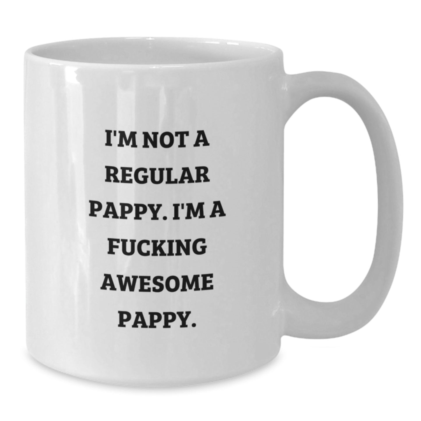 Funny Pappy Gifts for Men Unique White Coffee Mug Christmas Memorable Present from Family - Additional