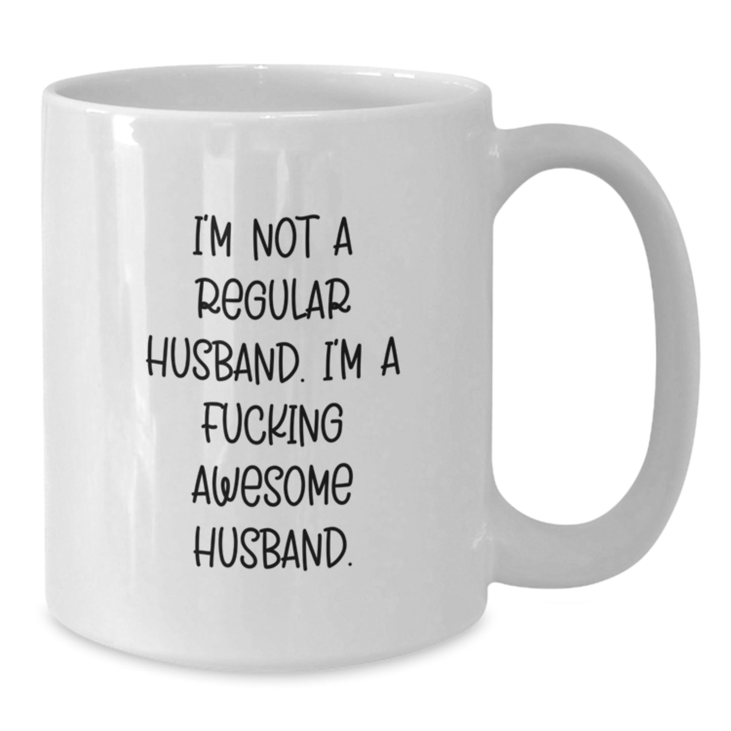 Funny Husband Gifts for Him, Awesome Husband Coffee Mug, White 11oz/15oz Ceramic Mug, Christmas Unique Gifts from Men to Husband - Additional