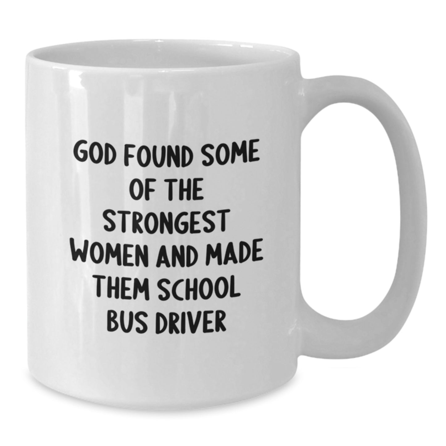 Funny School Bus Driver Gifts for Women, Birthday Unique Gifts from Friends, White Coffee Mug with Inspirational Quote - Additional