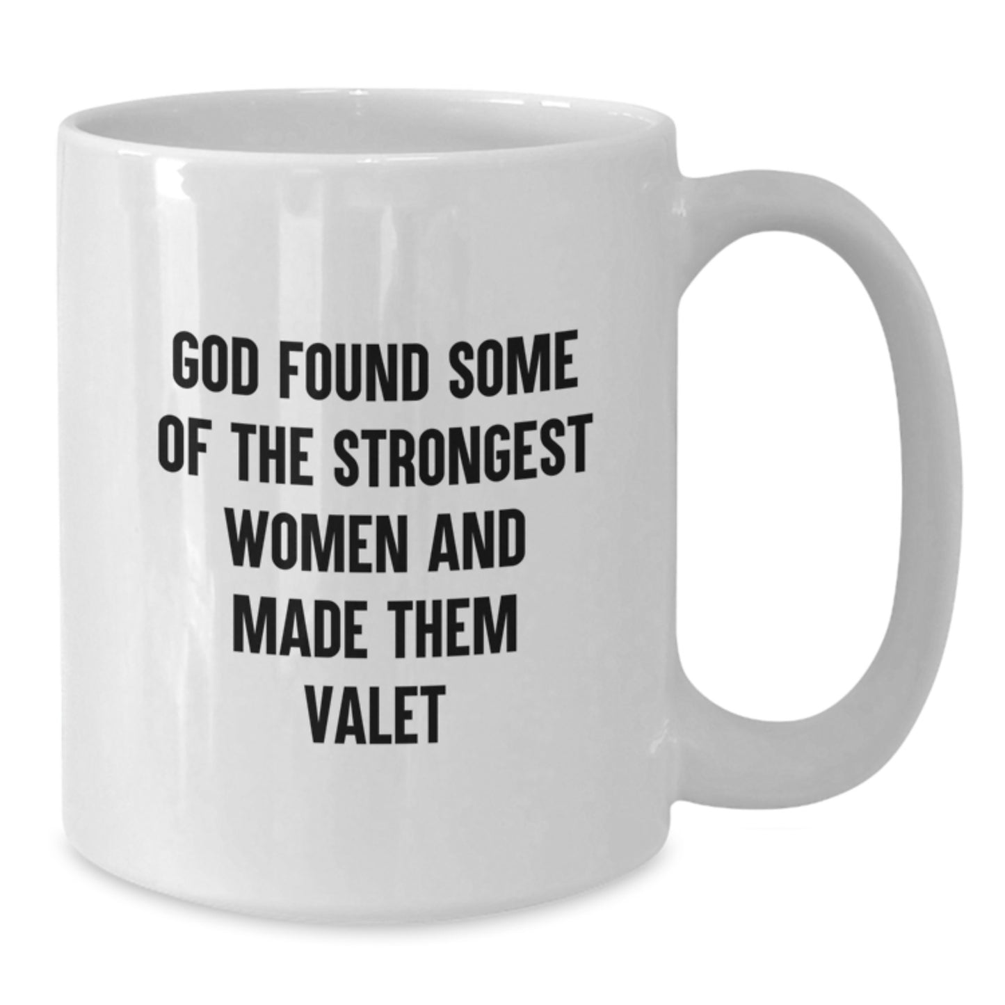 Funny Valet Gifts from Friends, Unique White Coffee Mugs for Strong Women, Graduation Celebrations - Additional