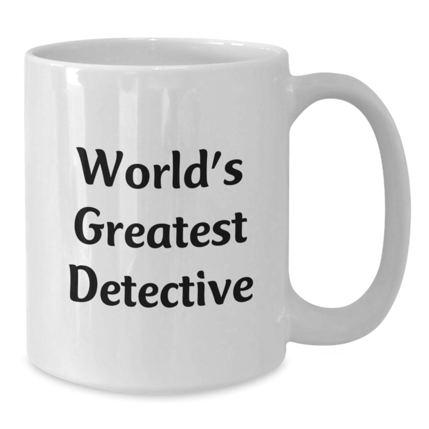 Funny World's Greatest Detective Gifts for Men on Father's Day - White Coffee Mug - Additional
