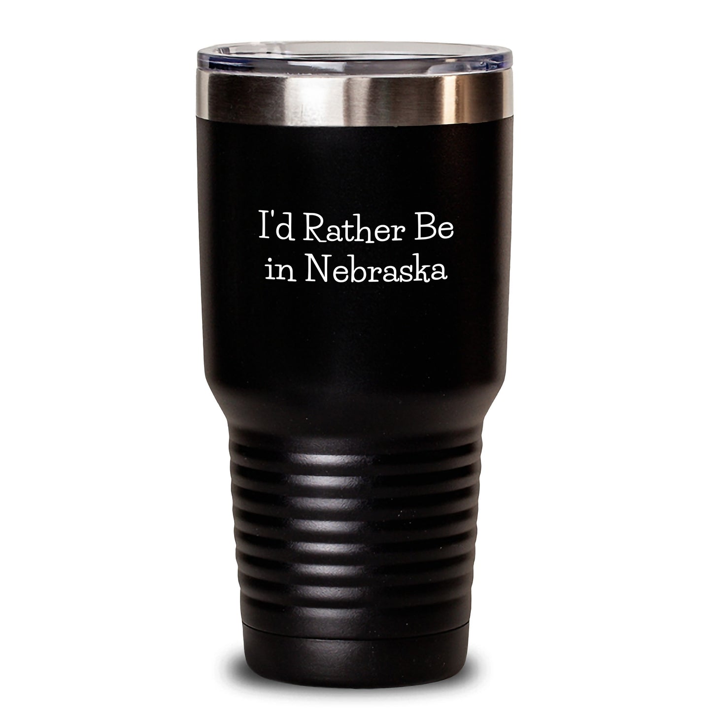 Funny Nebraska Tumblers, 'I'd Rather Be In Nebraska' Gifts from Friends and Family for Birthday - Main