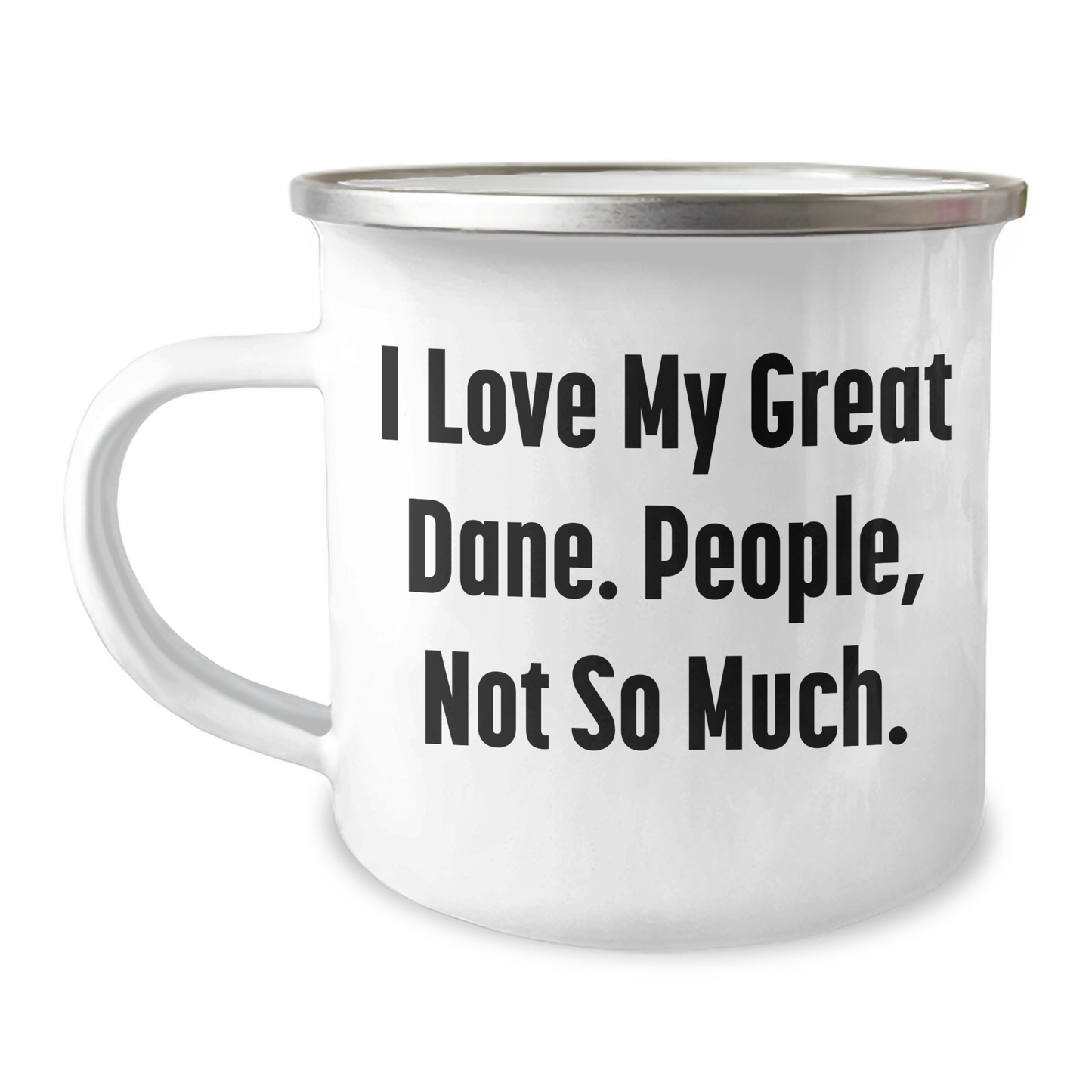 Funny Great Dane Dog Gifts for Friends, Family, and Coworkers - I Love My Great Dane. People, Not So Much. - Graduation Unique Gifts from Men, Women, Family - Image 1