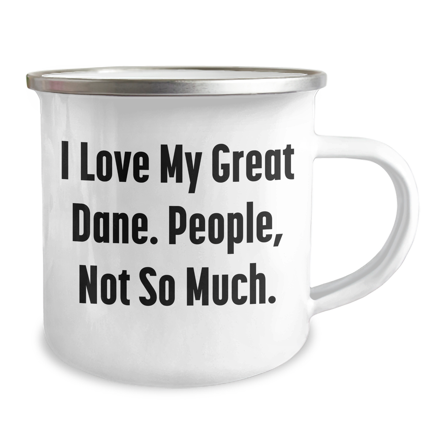 Funny Great Dane Dog Gifts for Friends, Family, and Coworkers - I Love My Great Dane. People, Not So Much. - Graduation Unique Gifts from Men, Women, Family - Image 2