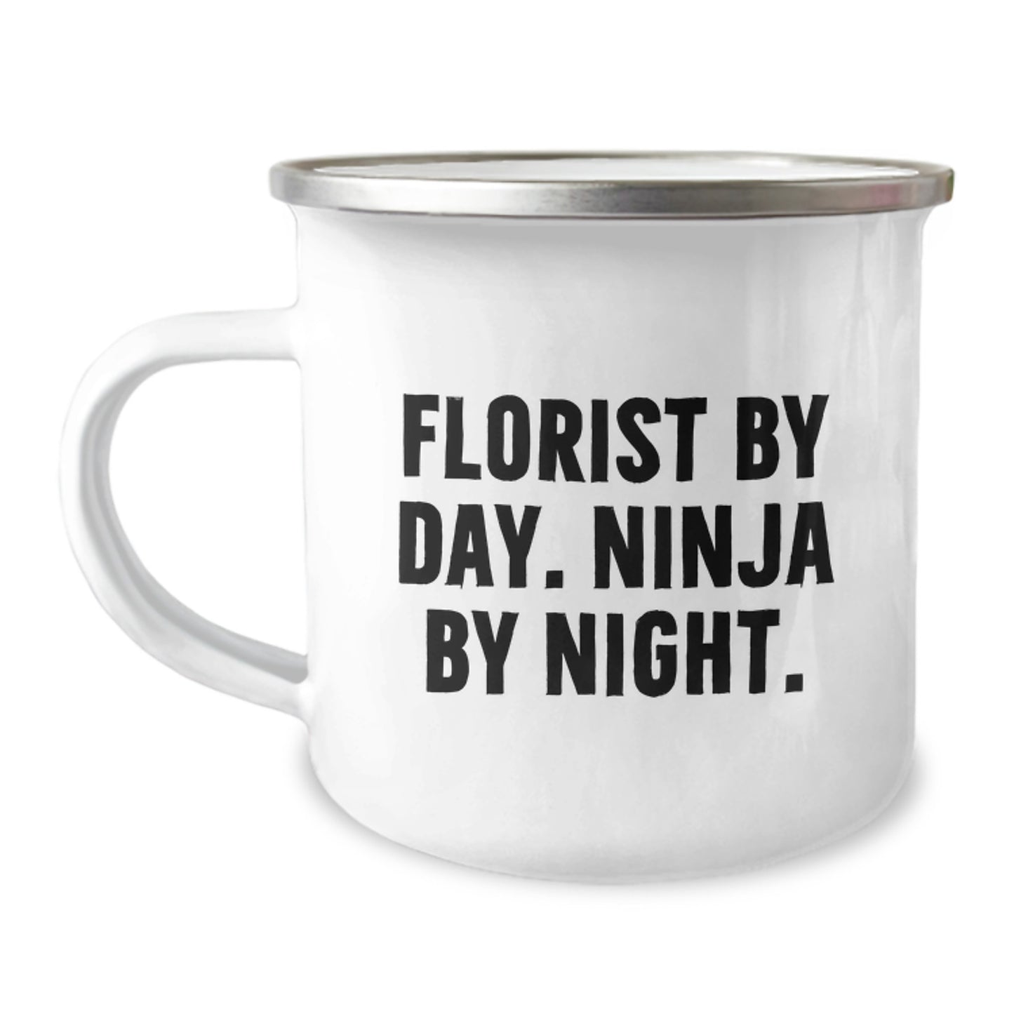Florist Gifts from Friends - Funny Camping Mug for Men or Women - Graduation Unique Gifts - Image 1