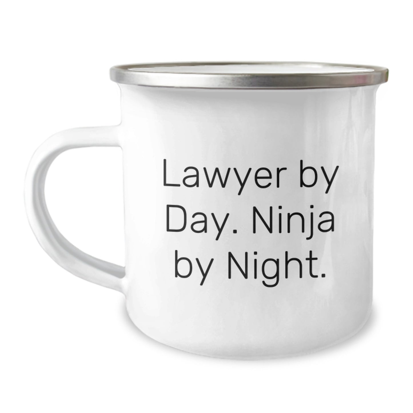 Lawyer by Day, Ninja by Night Gifts from Family - Unique Graduation Gifts for Lawyer, Camping Mug for Men and Women - Image 1
