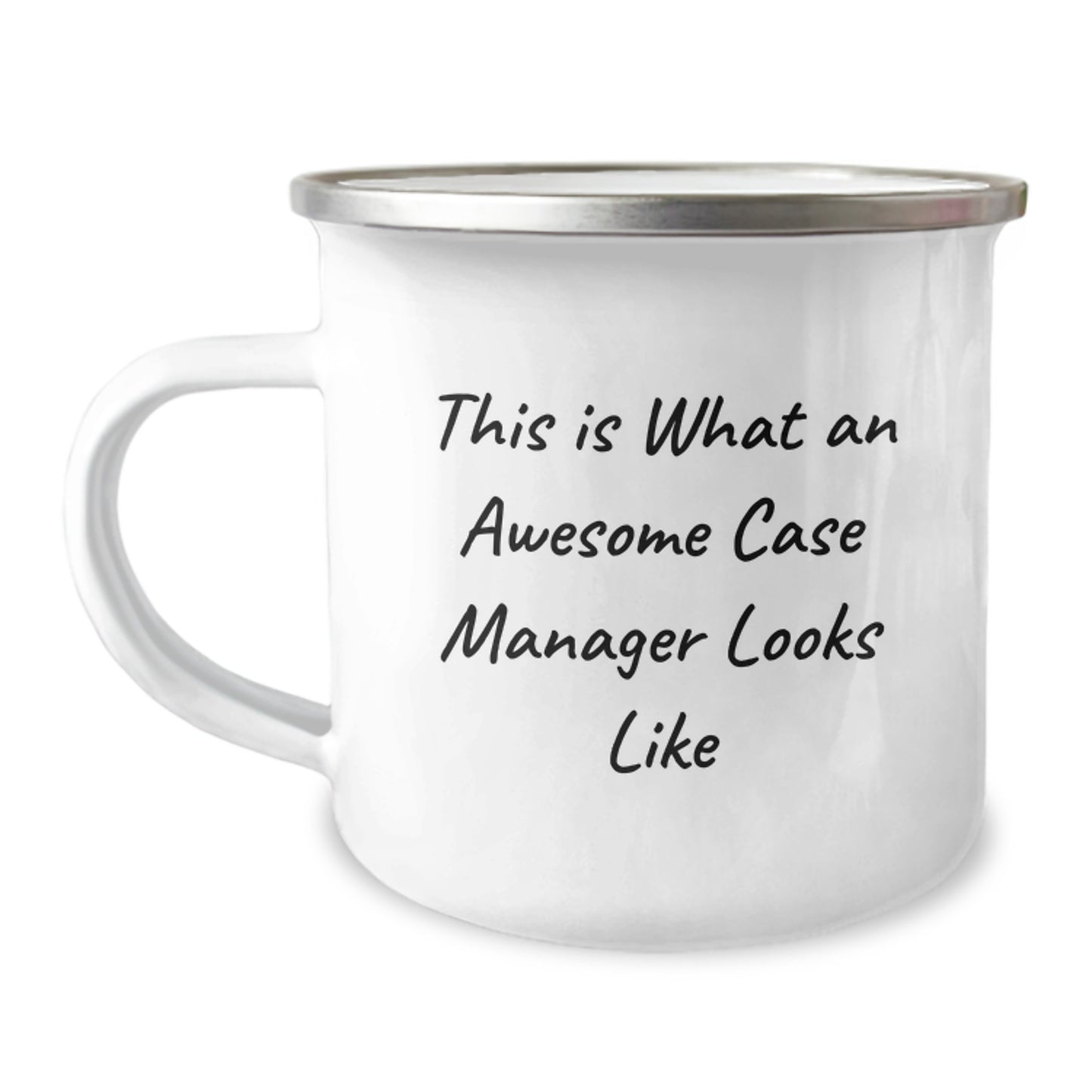 Funny Case Manager Gifts from Friends for Case Manager Camping Mug, This Is What An Awesome Case Manager Looks Like, Birthday Unique Gifts for Men, Women, Coworkers, Family - Image 1