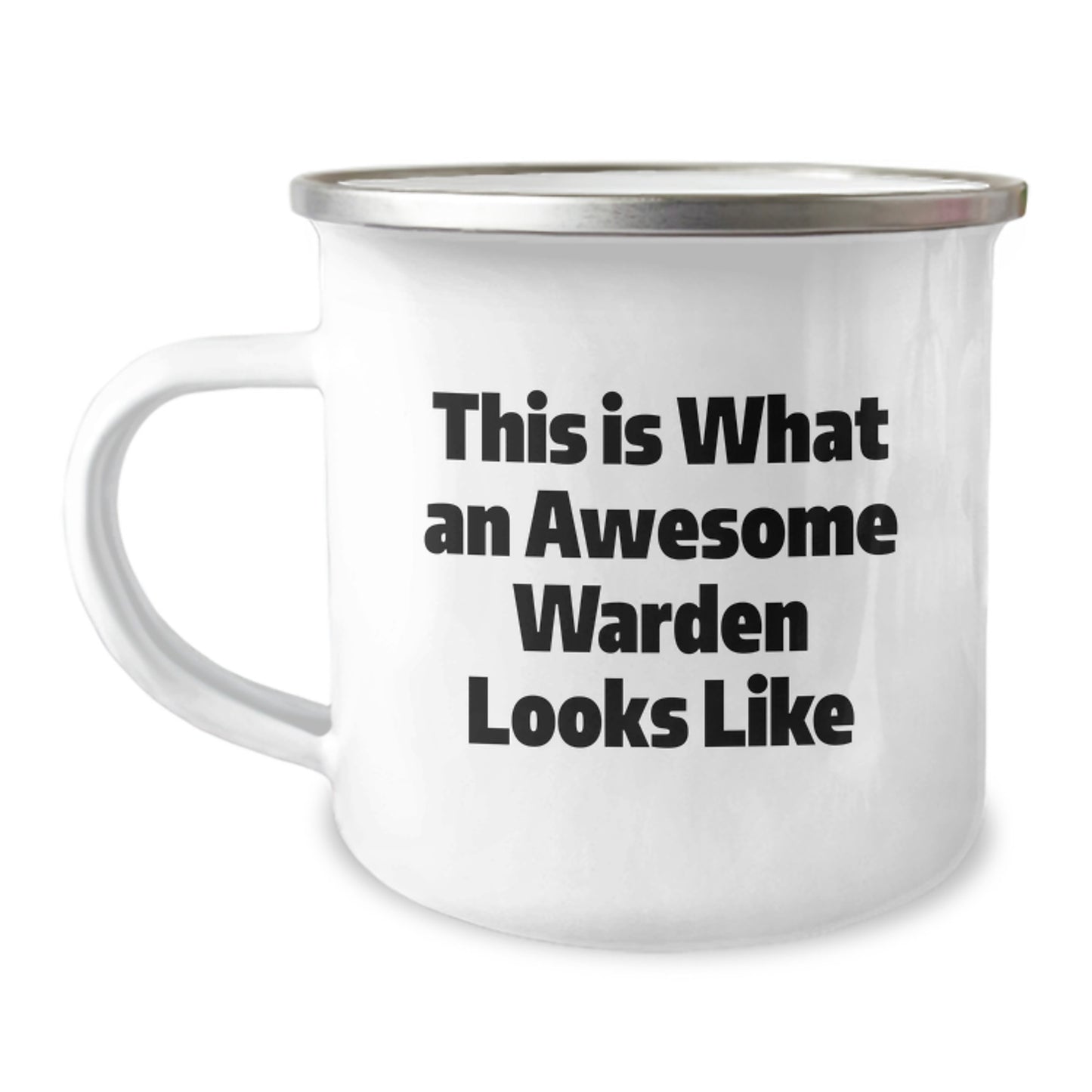 Warden Camping Mug Gifts from Friends, Unique Graduation Gifts for Him or Her, Funny Quote - Image 1
