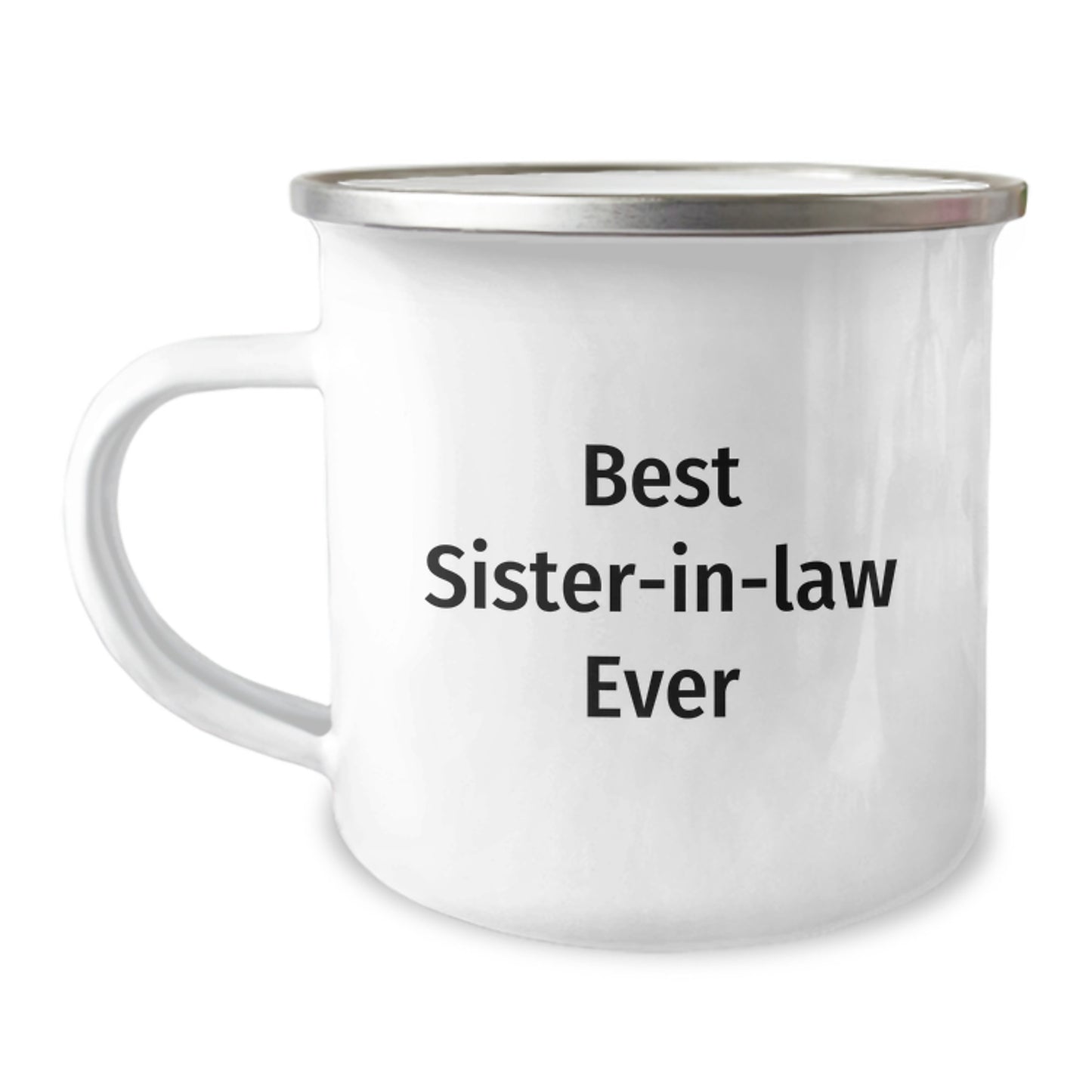 Funny Sister-in-law Gifts, Best Sister-in-law Ever Quote, Camping Mug for Sister-in-law, Gifts from Family, Unique Graduation Gifts for Her - Image 1