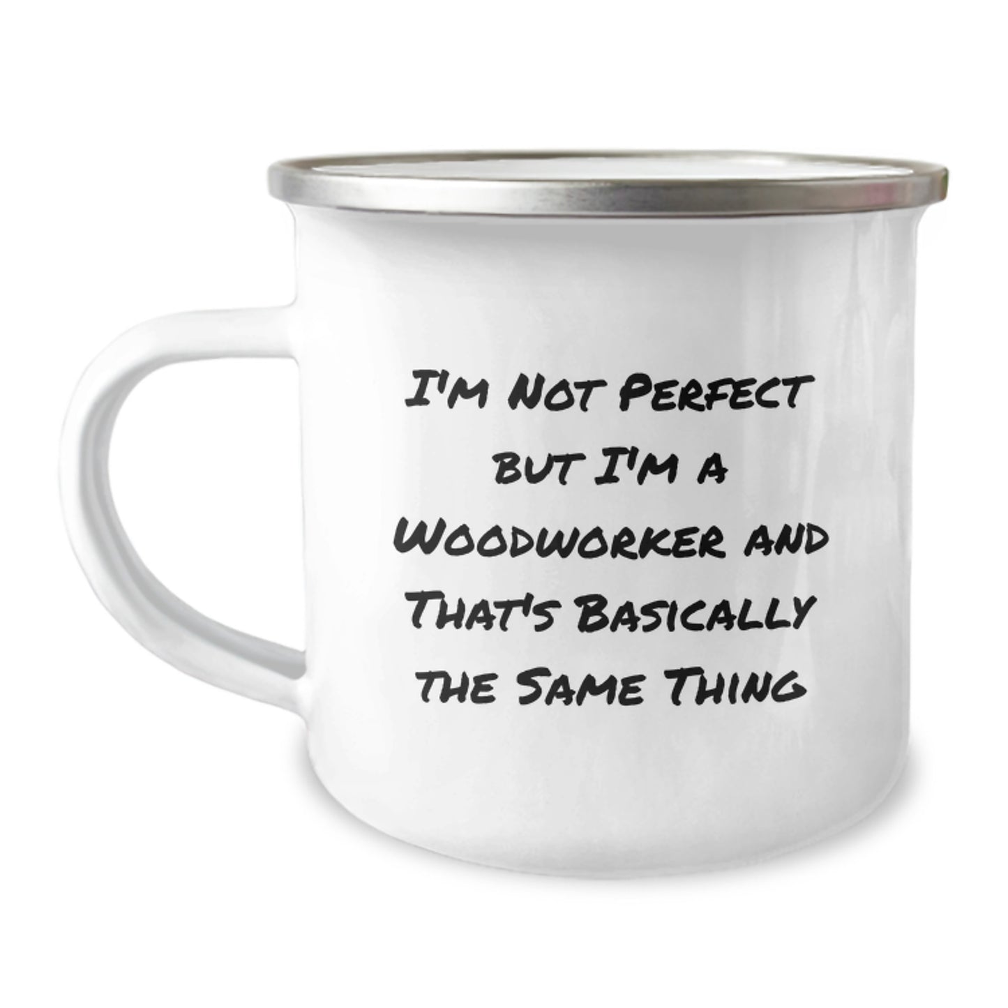 Funny Woodworker Gifts from Friends for Woodworker, Camping Mug Birthday Unique Presents - Image 1