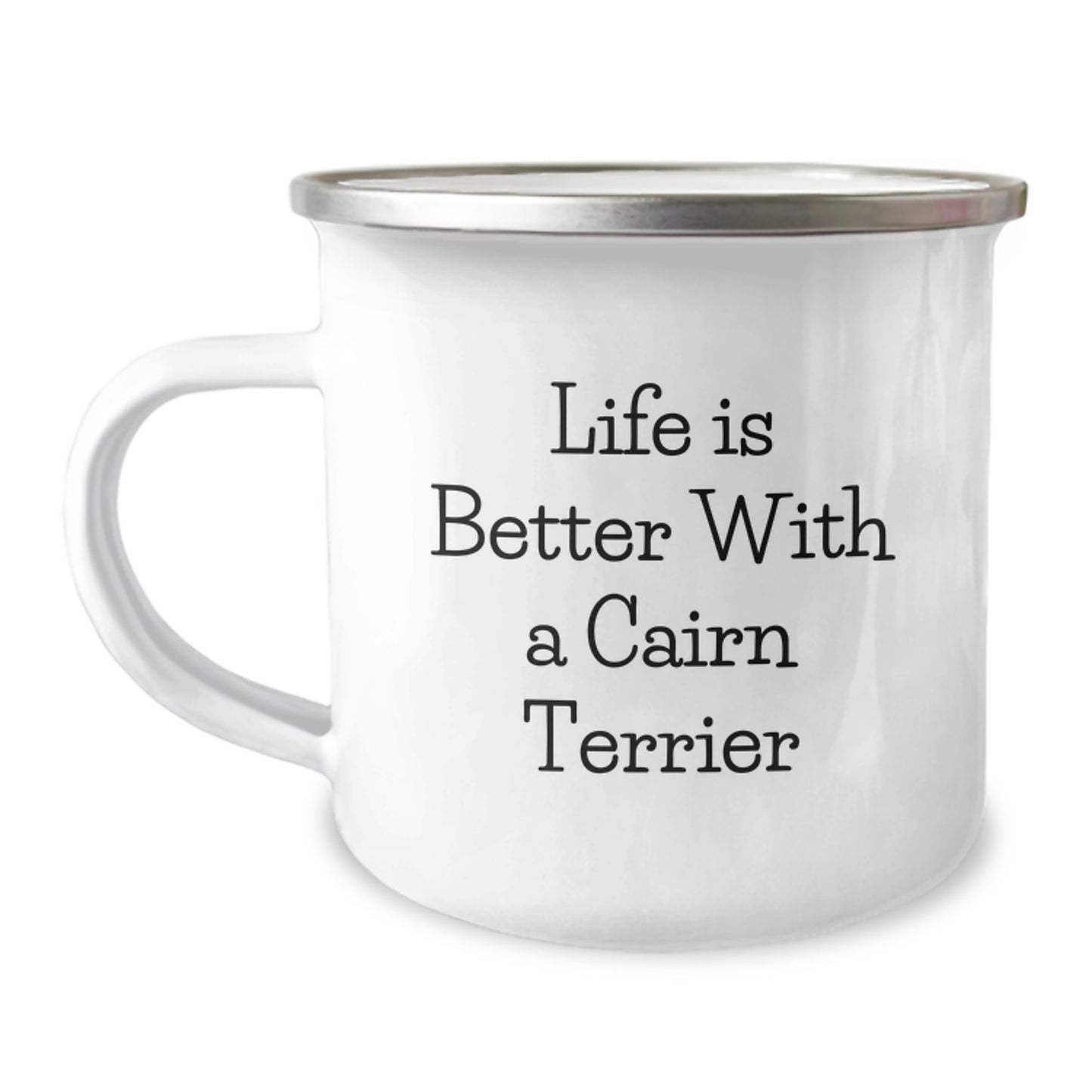 Cairn Terrier Dog Gifts, Funny Quote, Camping Mug for Graduation, Gifts from Family, Gifts for Cairn Terrier Dog Lovers - Image 1
