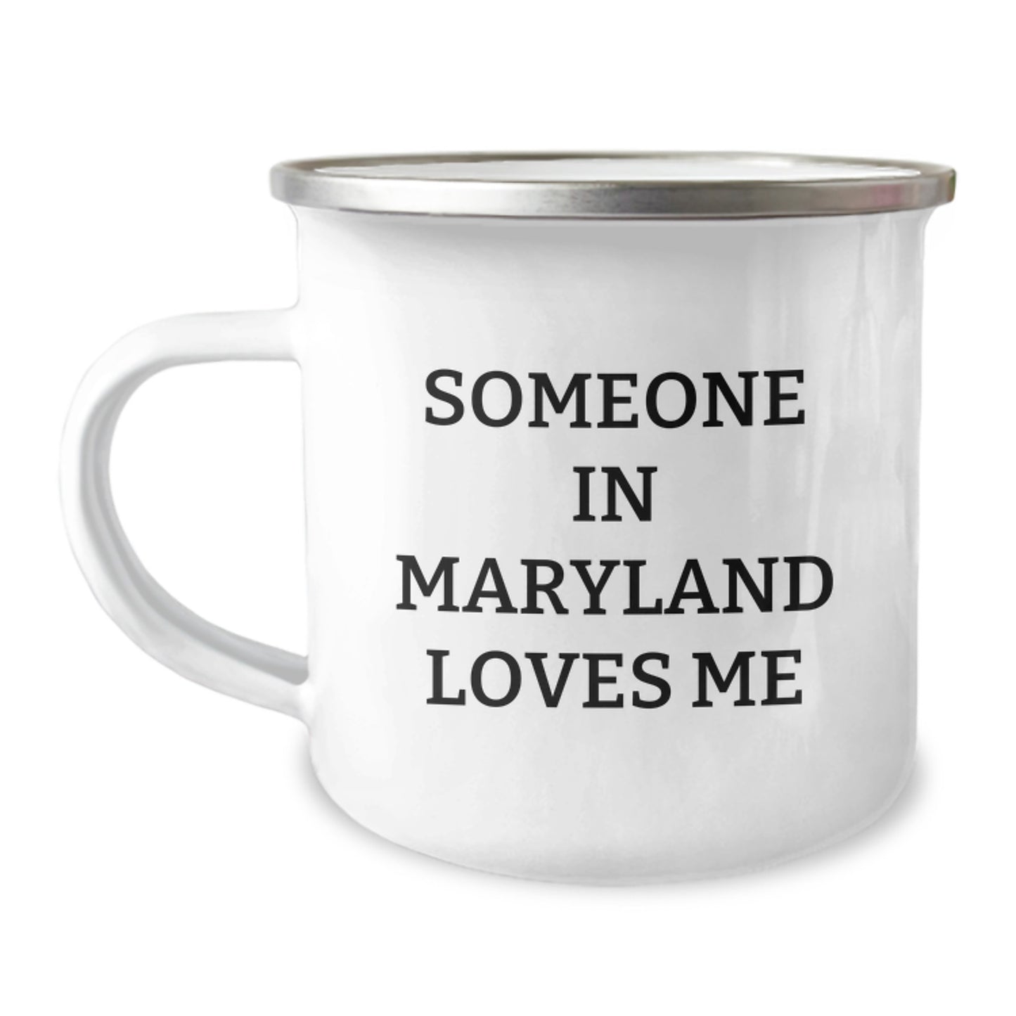 Maryland Gifts from Friends, Unique Camping Mug for Someone In Maryland Loves Me, Birthday Presents - Image 1
